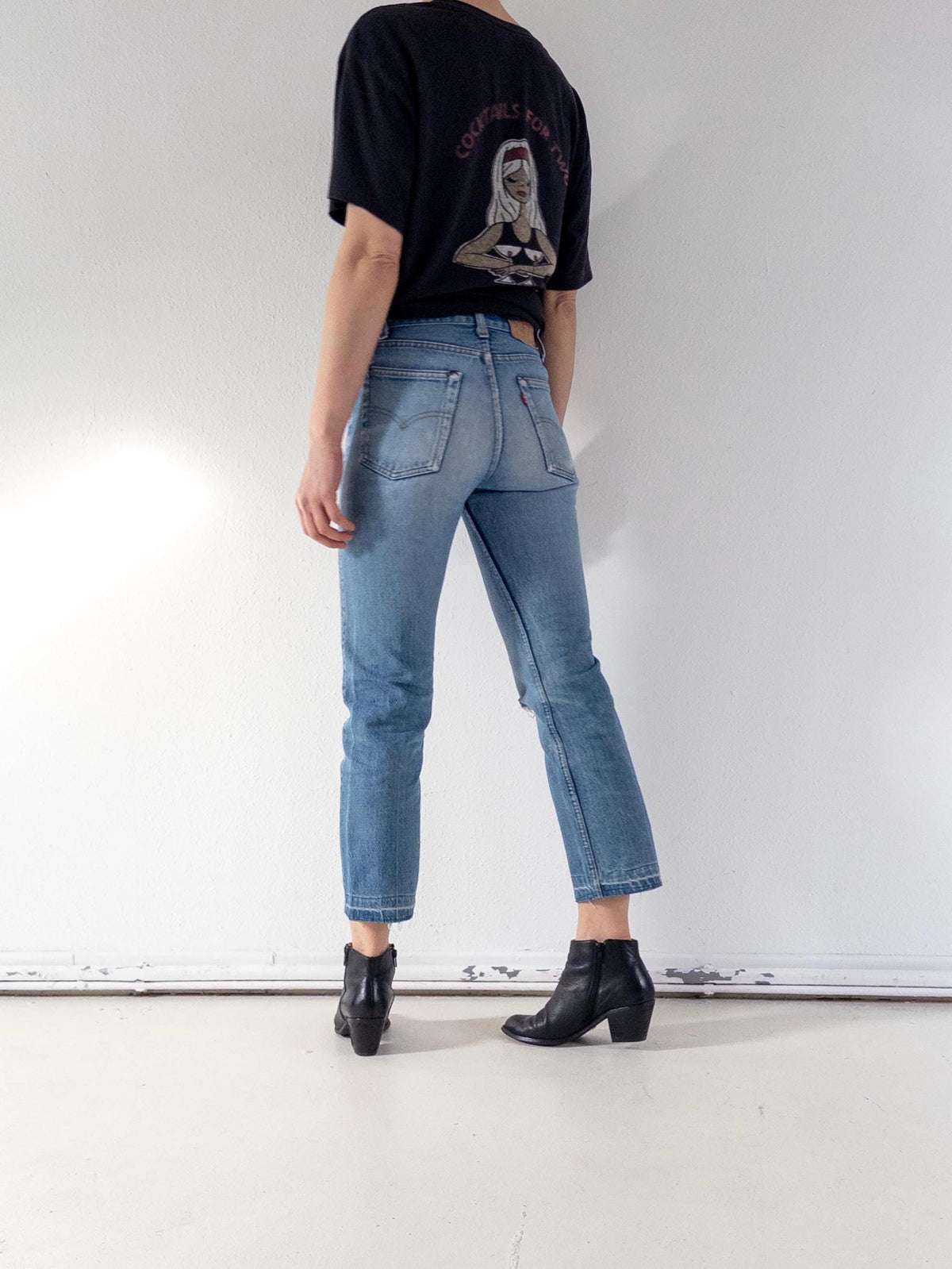 Gr. 24 - 25 Levis 701 80s Vintage Made in USA