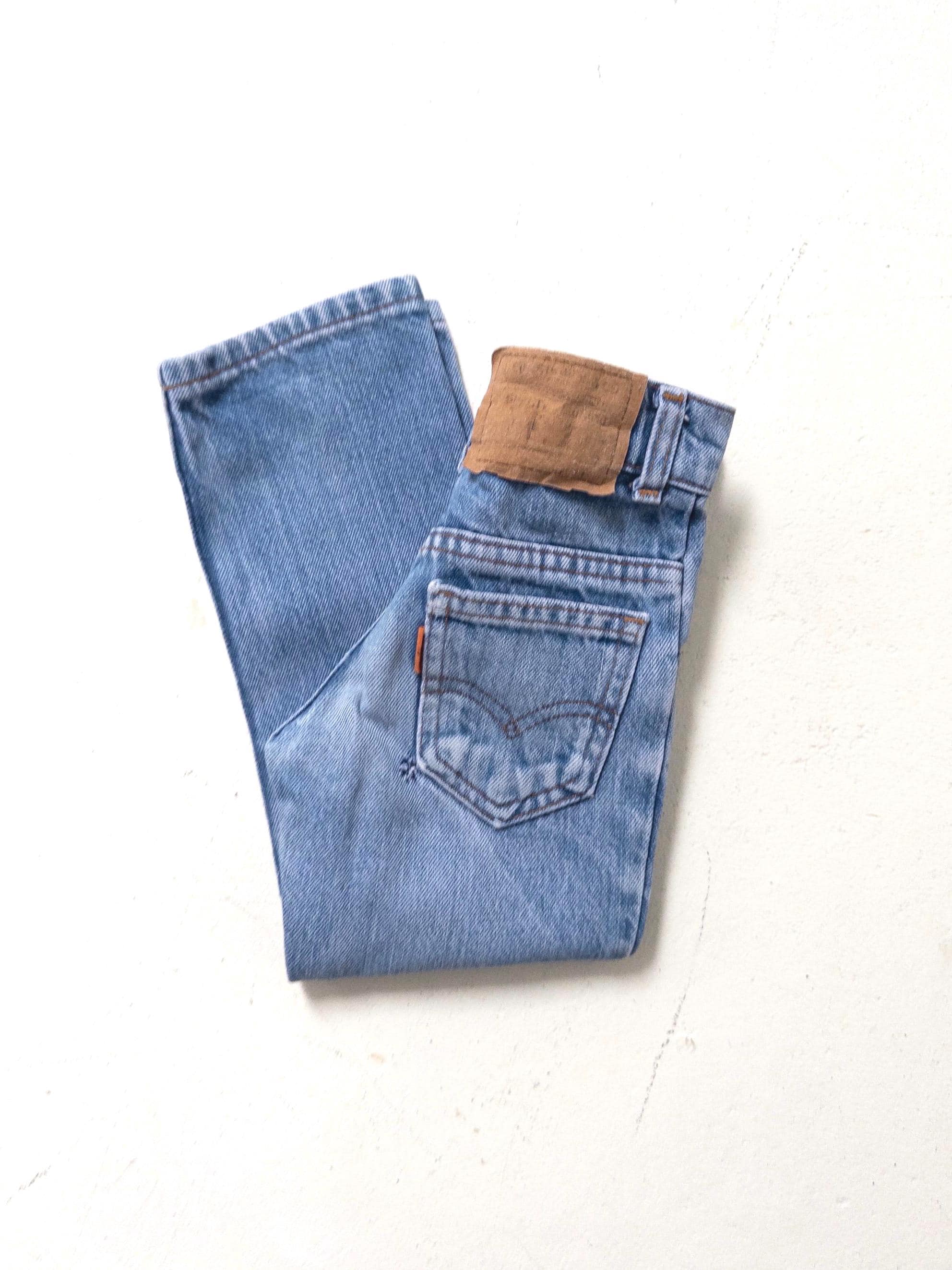 Gr. 86/92 Little Levis 241 80s Vintage Jeans Made in Belgium