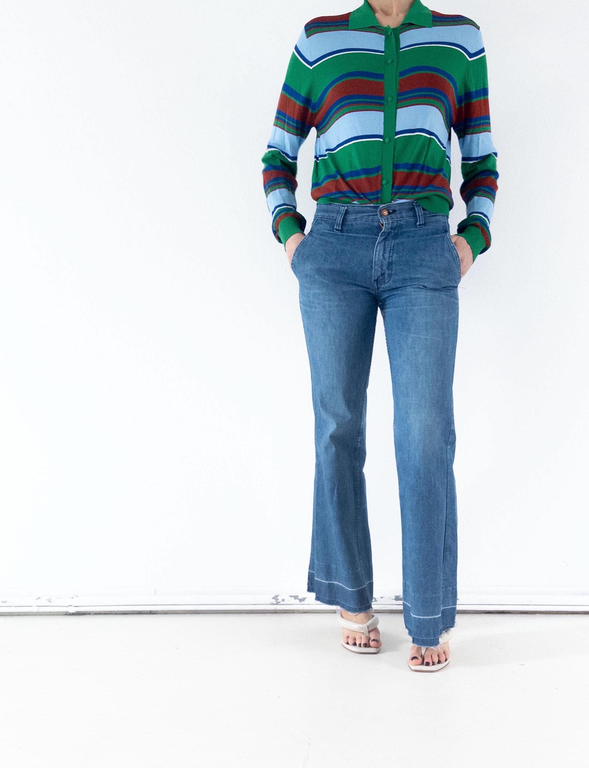 Gr. 26 - 27 BIG E 70s Vintage Levis Schlaghose