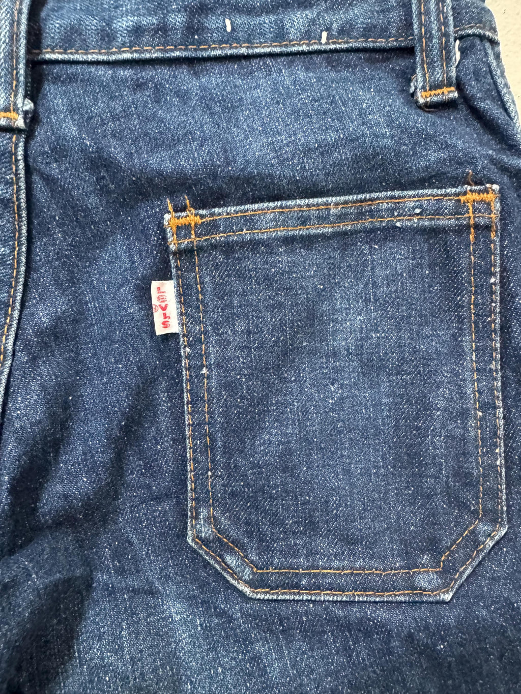 Gr. 23 - 24 Levis Schlaghose 70s Vintage Made in Belgium