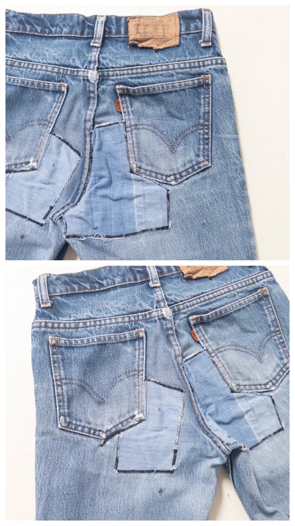 Gr. 24 - 25 Levis 632 70s Vintage Made in Belgium