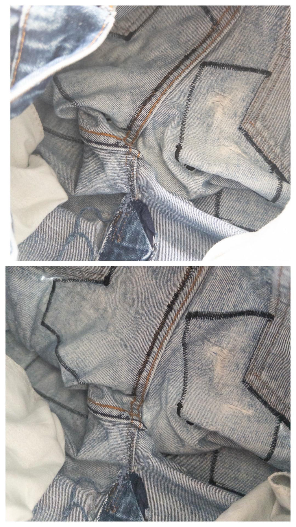 Gr. 24 - 25 Levis 632 70s Vintage Made in Belgium