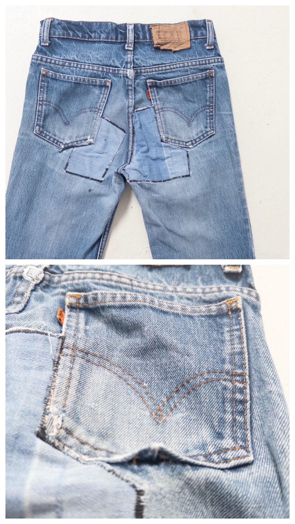 Gr. 24 - 25 Levis 632 70s Vintage Made in Belgium