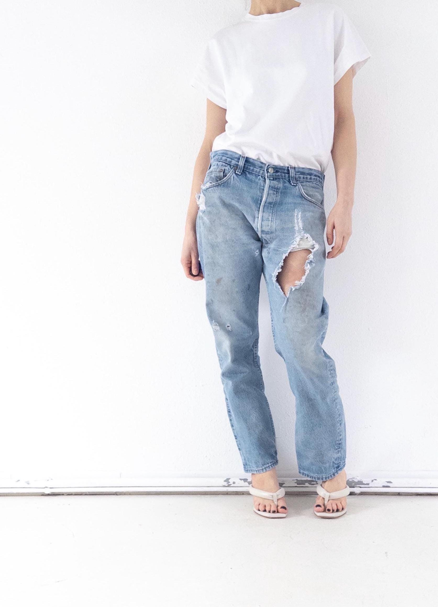 Gr. 33 - 34 80s Vintage Levis 501 Made in USA