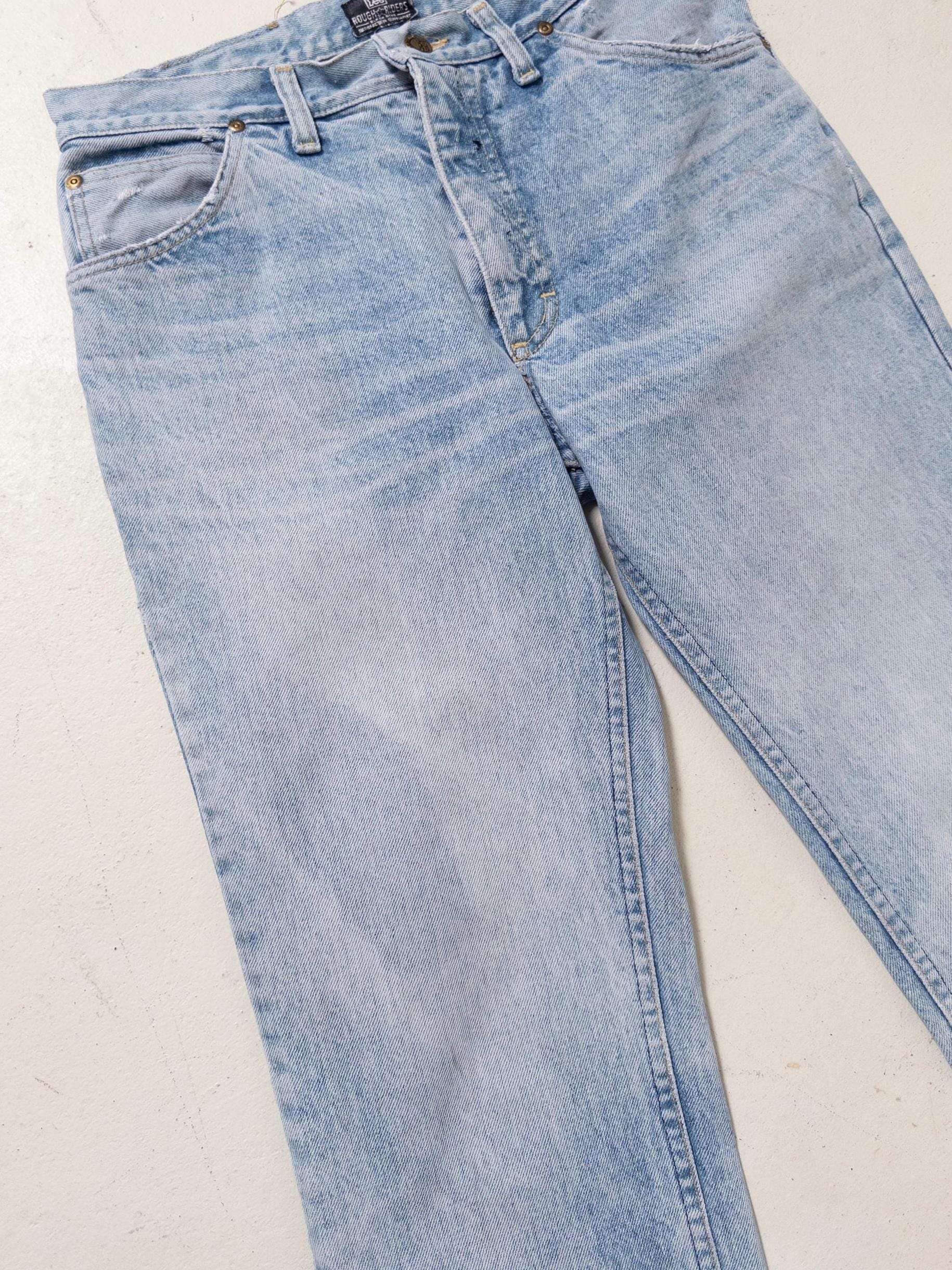Gr. 30 - 31 Lee Rough Riders 80s Vintage Jeans Made in USA