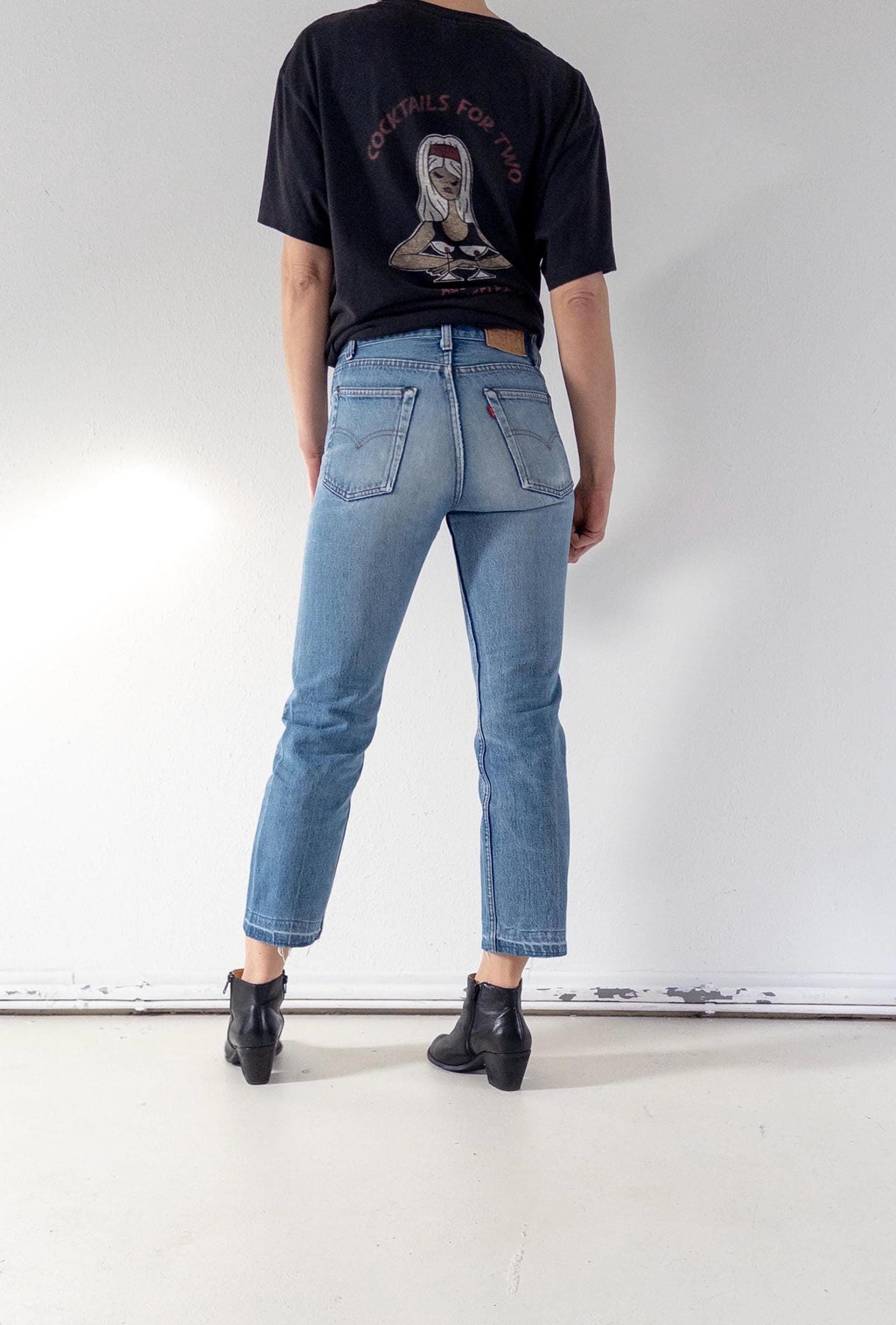 Gr. 24 - 25 Levis 701 80s Vintage Made in USA