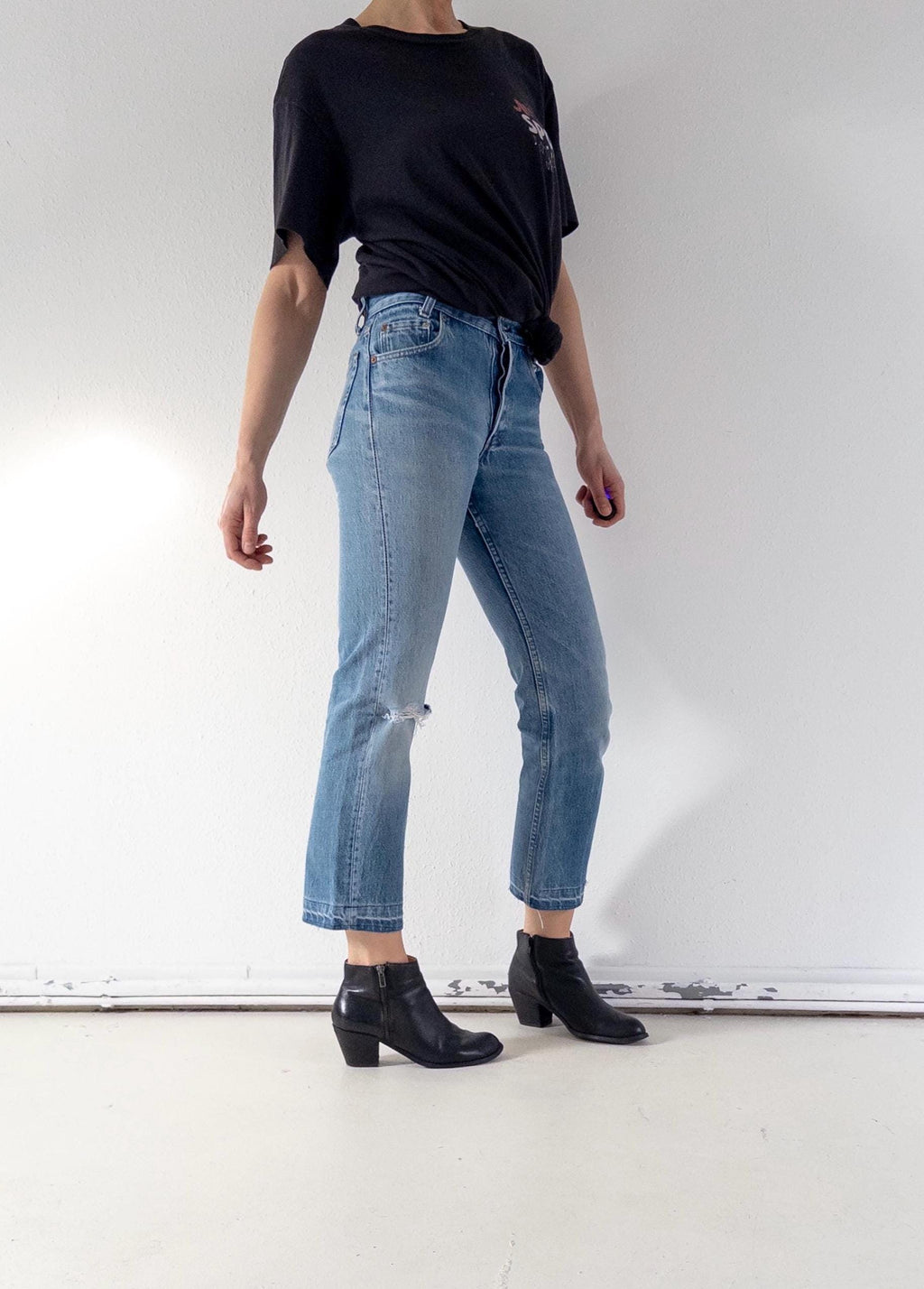 Gr. 24 - 25 Levis 701 80s Vintage Made in USA