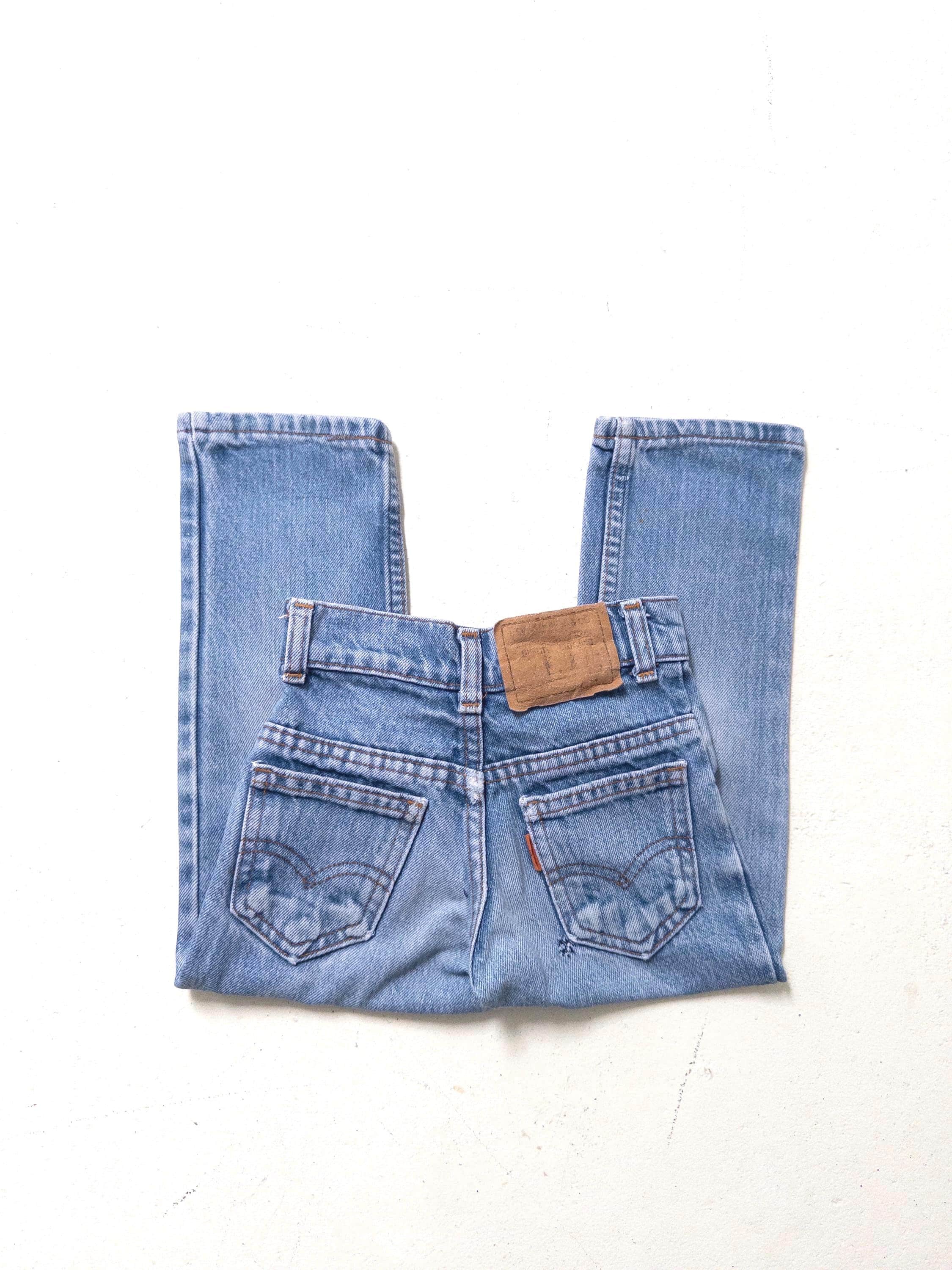 Gr. 86/92 Little Levis 241 80s Vintage Jeans Made in Belgium