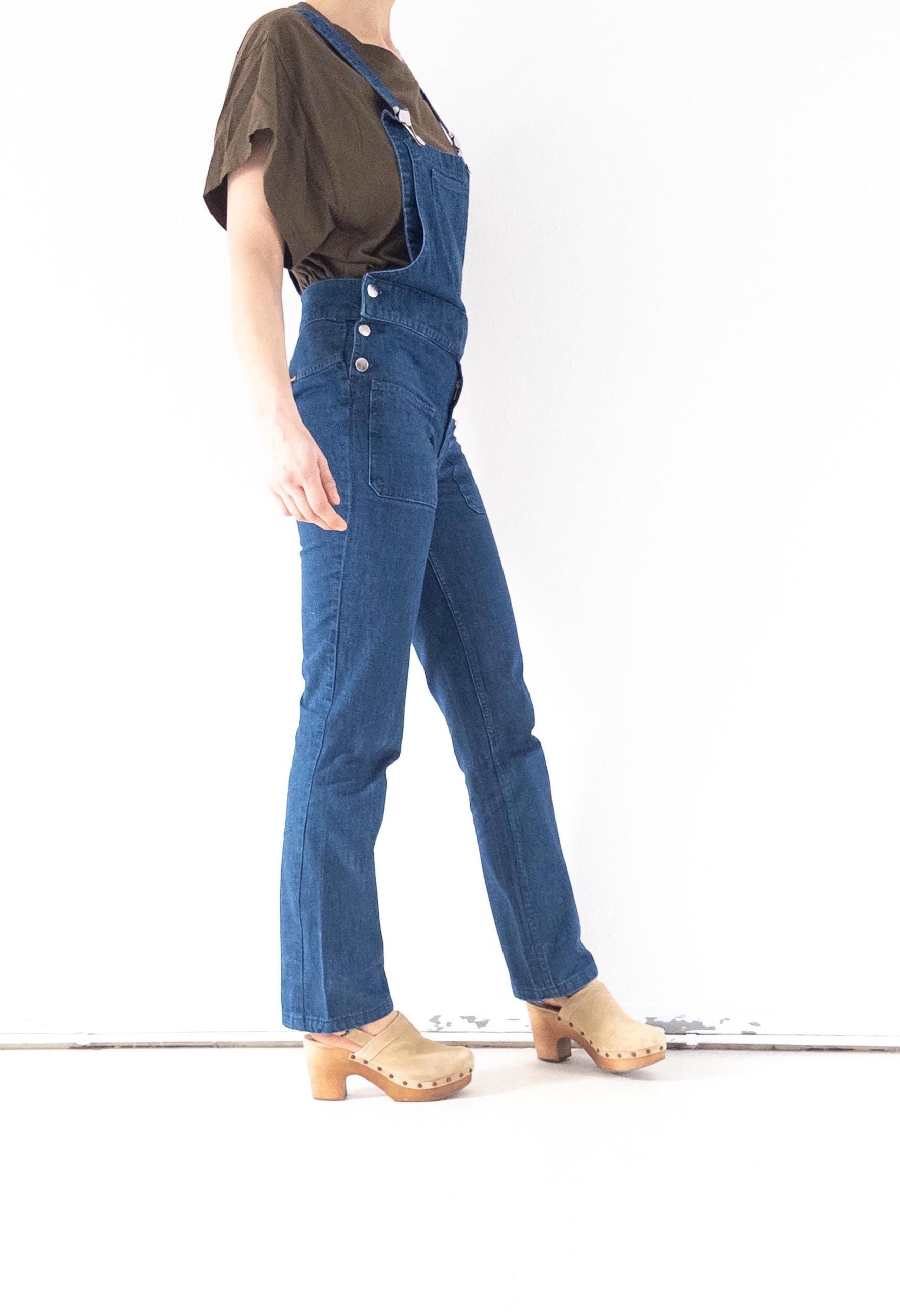 Gr. XS - S Wrangler Blue Bell Latzhose 60s / 70s Vintage Made in USA