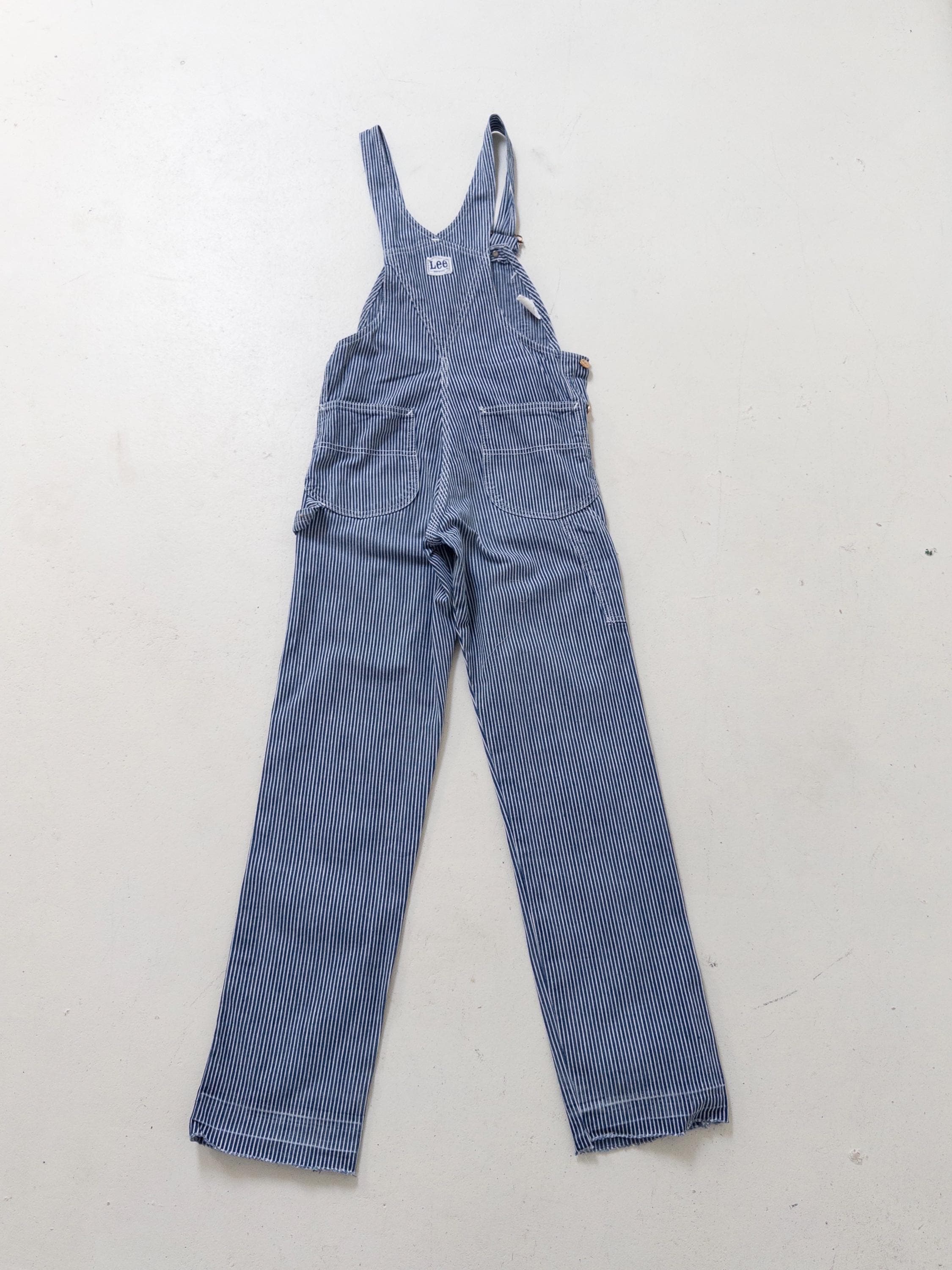 Gr. XS Lee Hickory Latzhose 60s/70s Vintage Made in USA