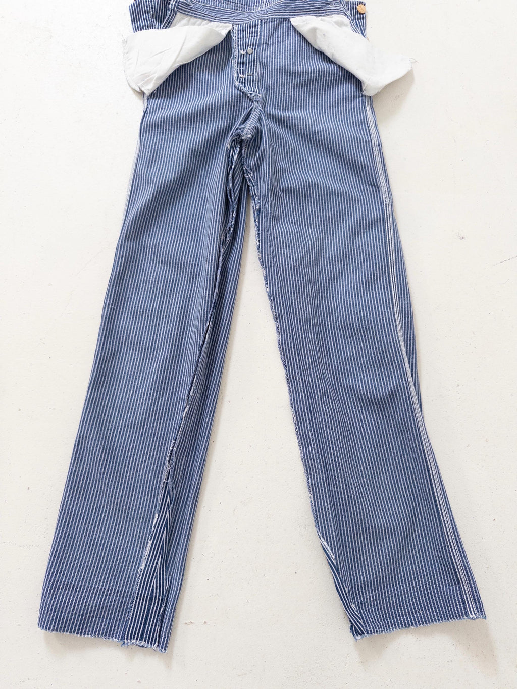 Gr. XS Lee Hickory Latzhose 60s/70s Vintage Made in USA