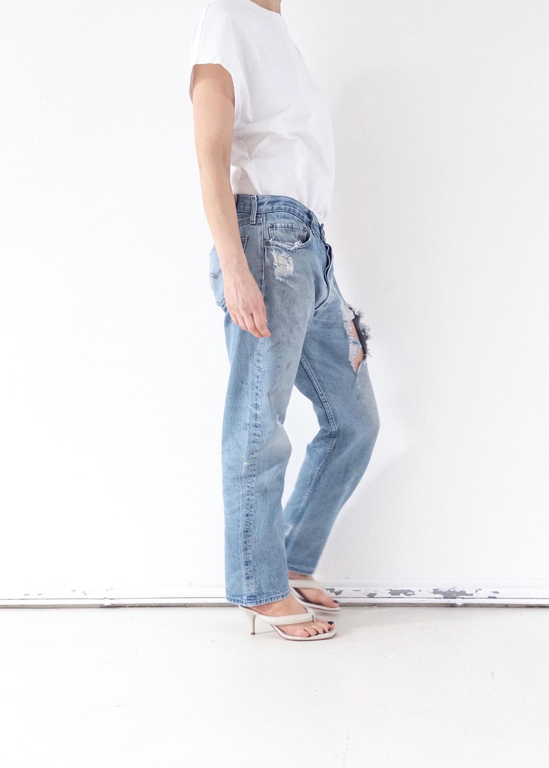 Gr. 33 - 34 80s Vintage Levis 501 Made in USA