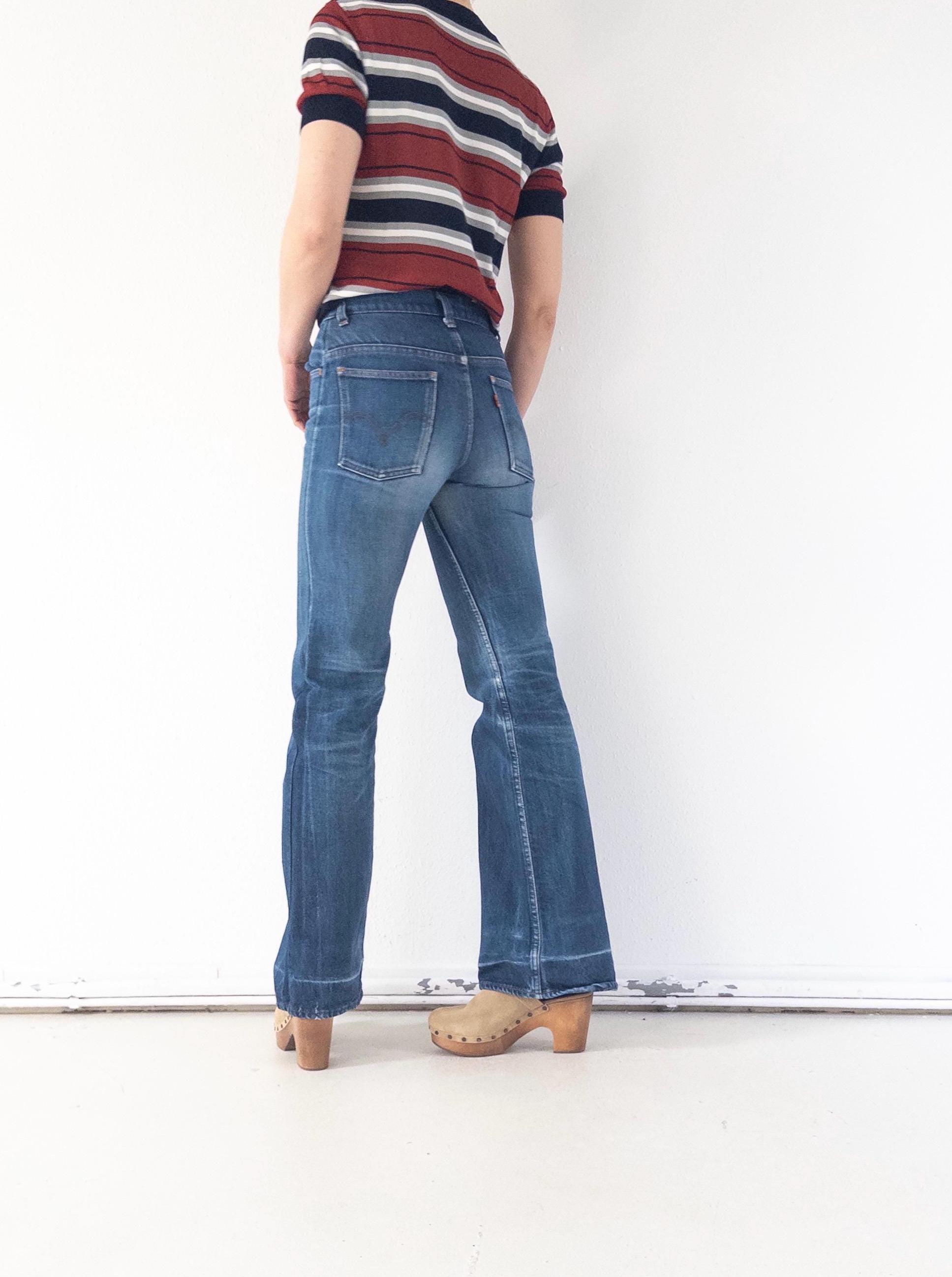 Gr. 25 70s Vintage Levis Schlaghose