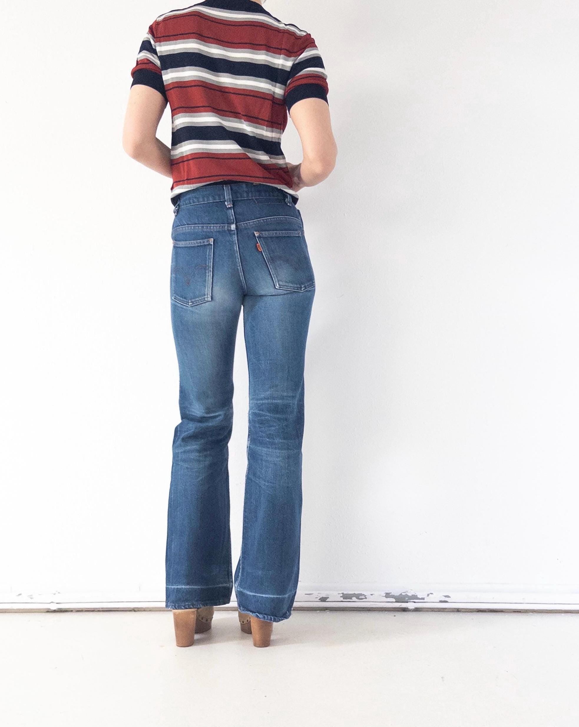 Gr. 25 70s Vintage Levis Schlaghose