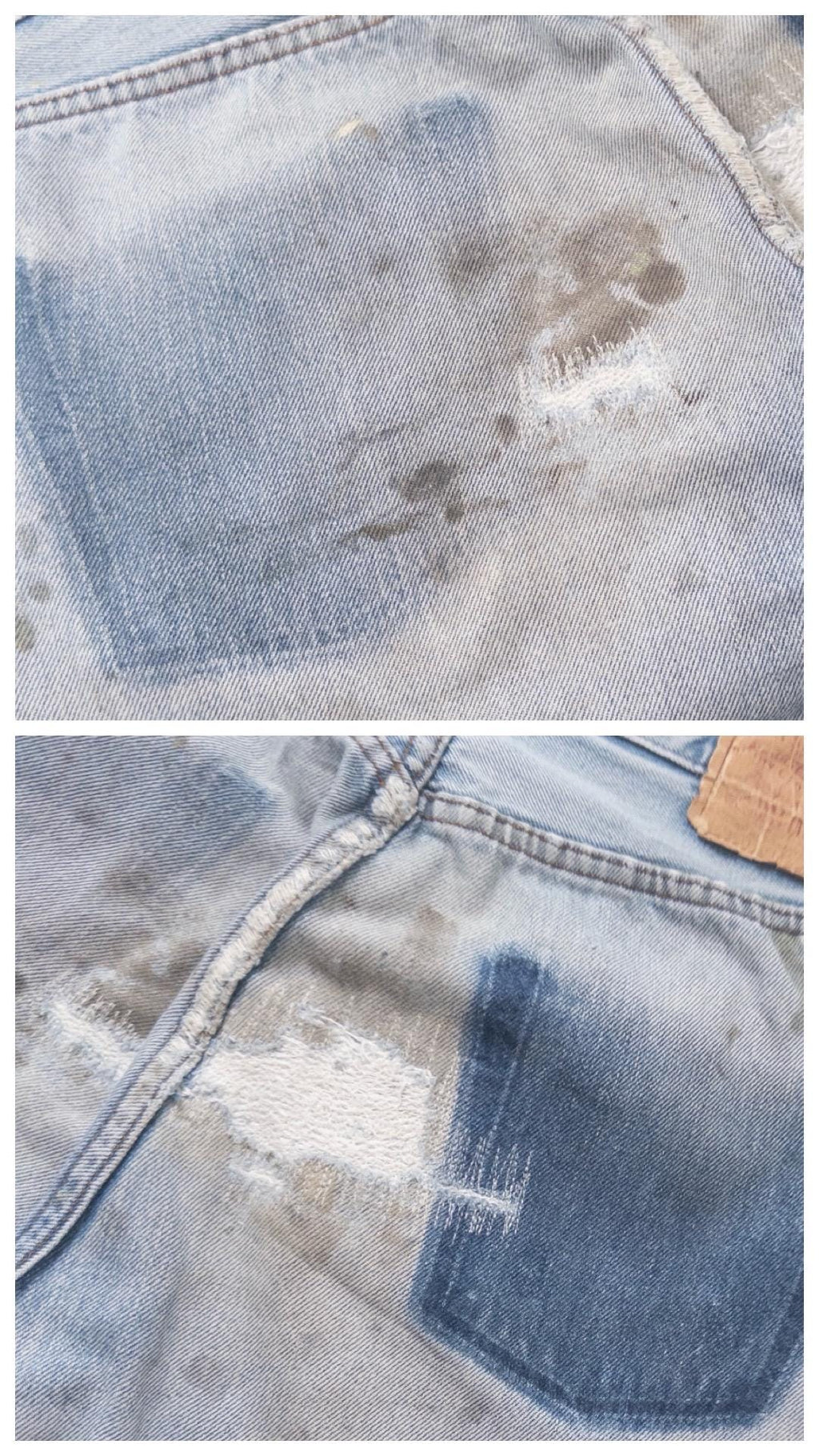Gr. 29 - 30 Levis 501 Selvedge 80s Vintage Made in USA