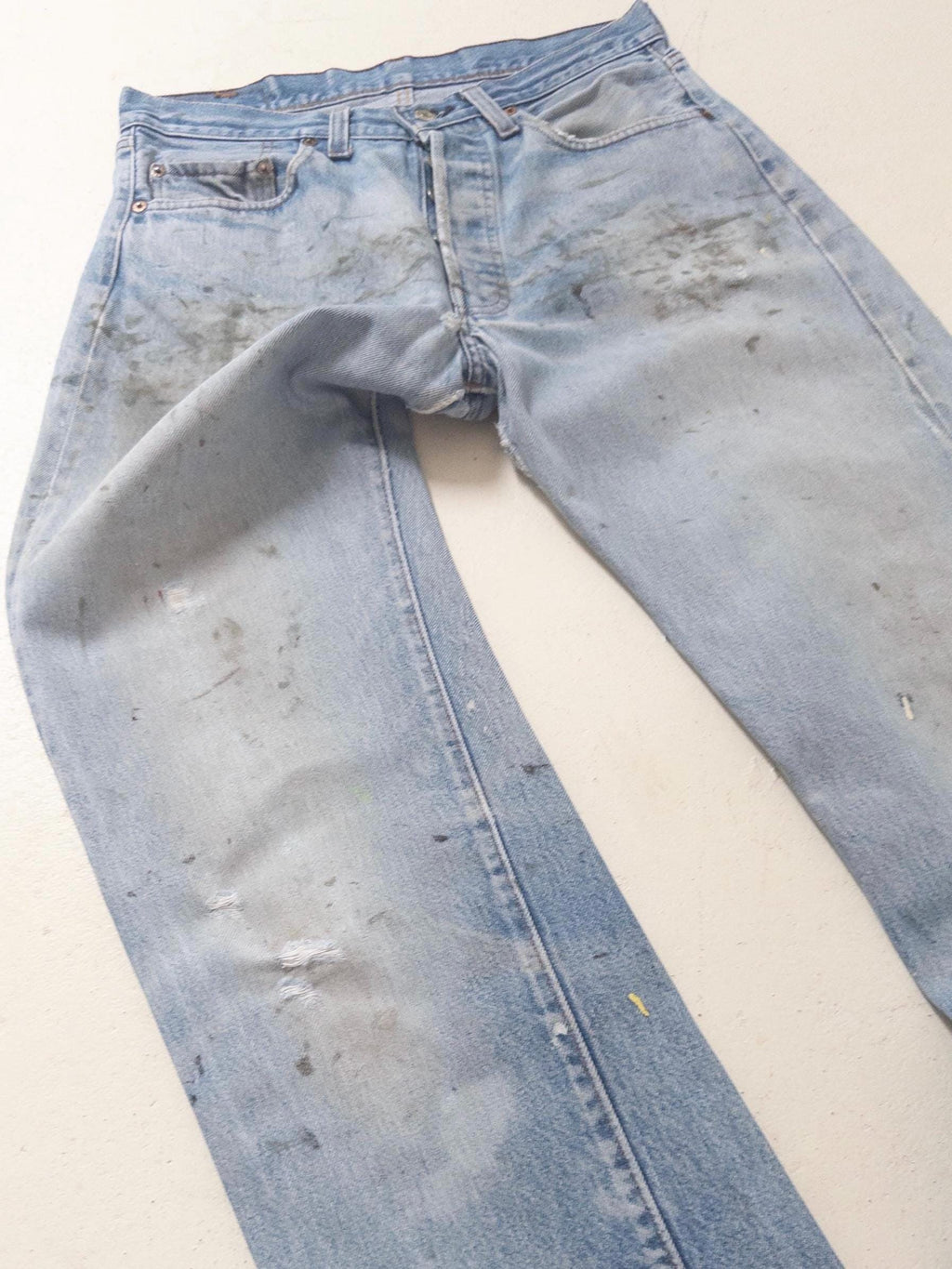 Gr. 29 - 30 Levis 501 Selvedge 80s Vintage Made in USA