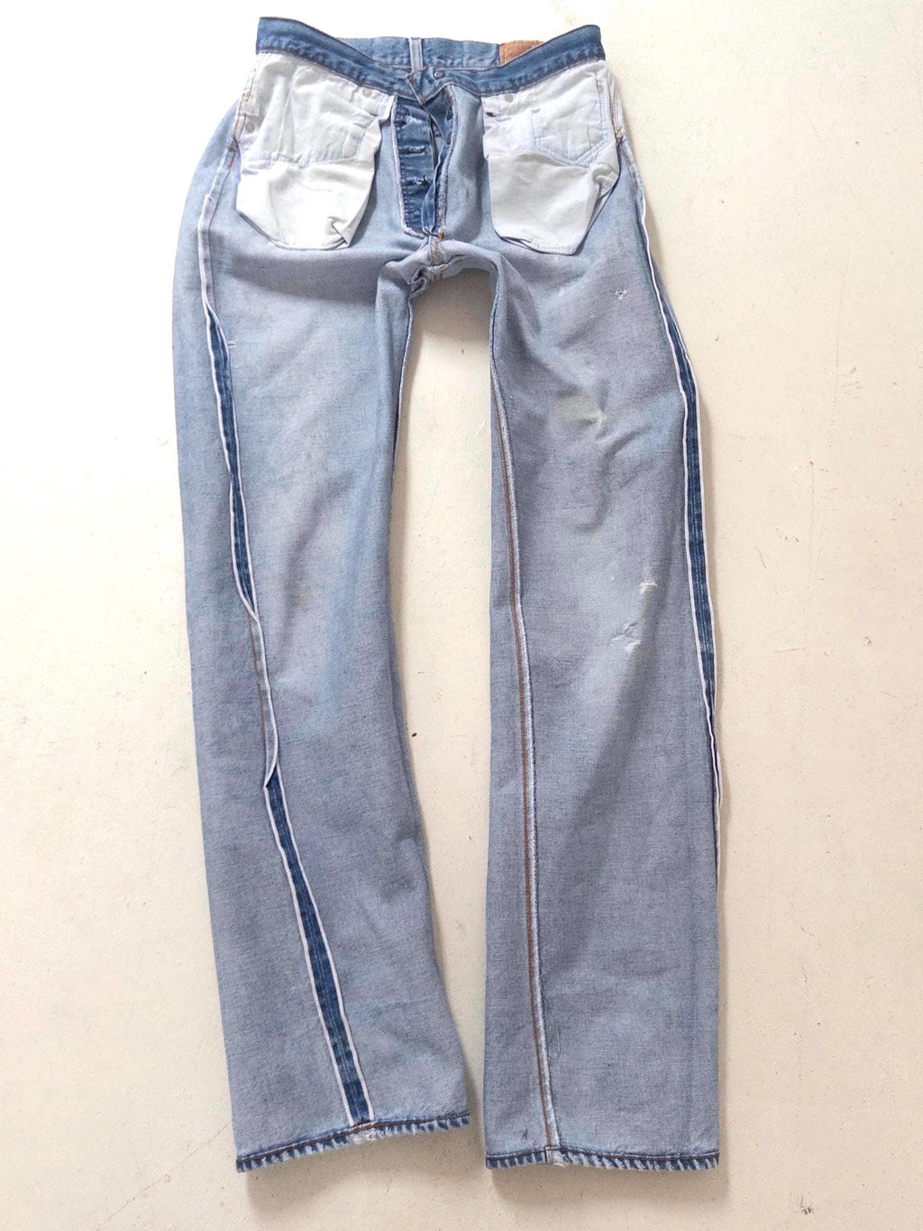 Gr. 29 - 30 Levis 501 Selvedge 80s Vintage Made in USA