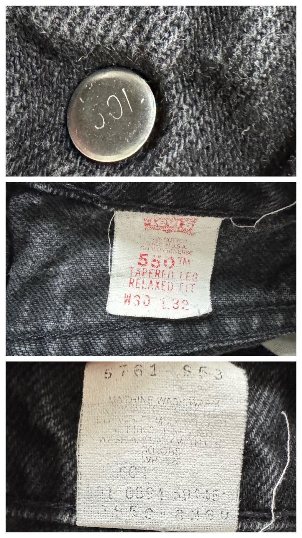 Gr. 29 Levis 550 90s Vintage Made in USA