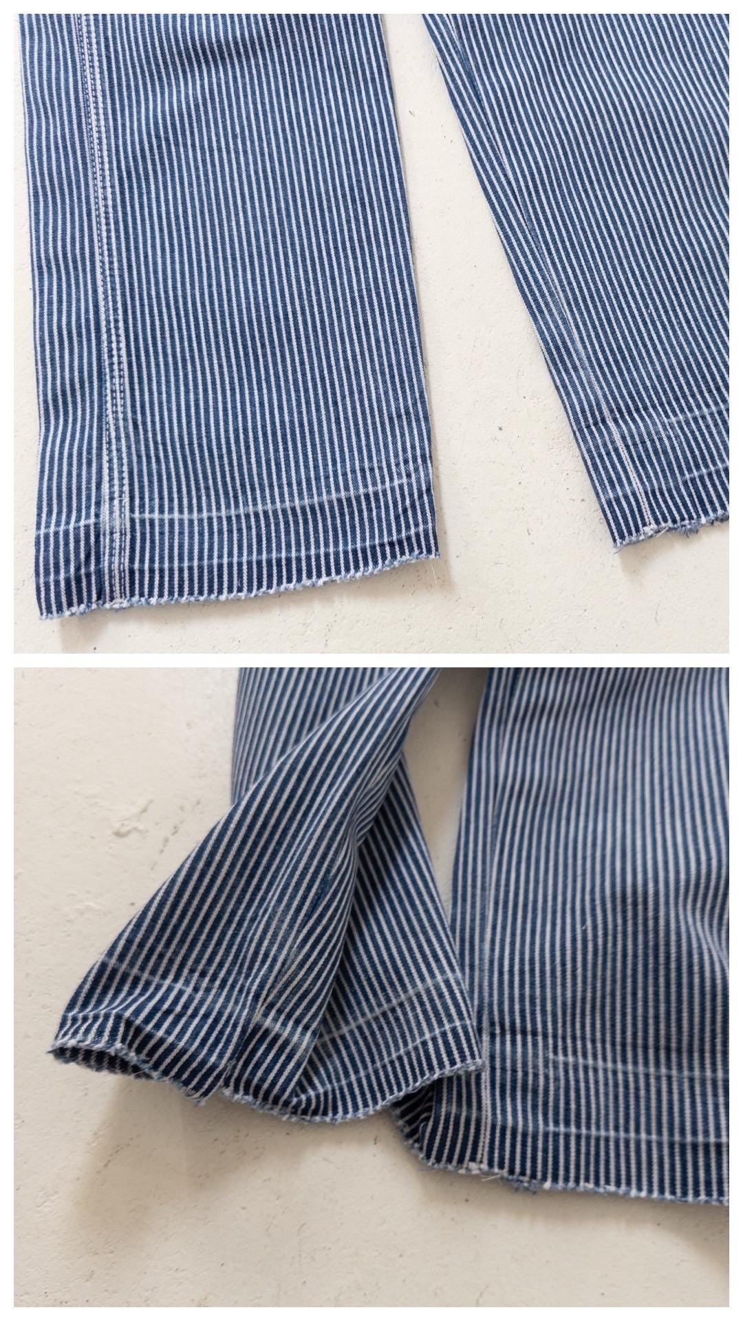 Gr. XS Lee Hickory Latzhose 60s/70s Vintage Made in USA