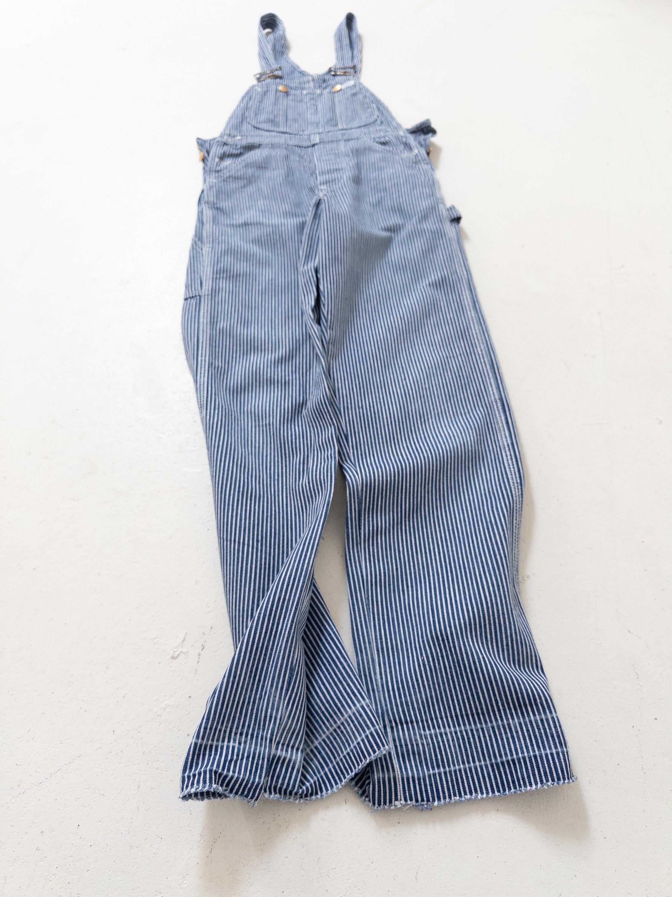 Gr. XS Lee Hickory Latzhose 60s/70s Vintage Made in USA