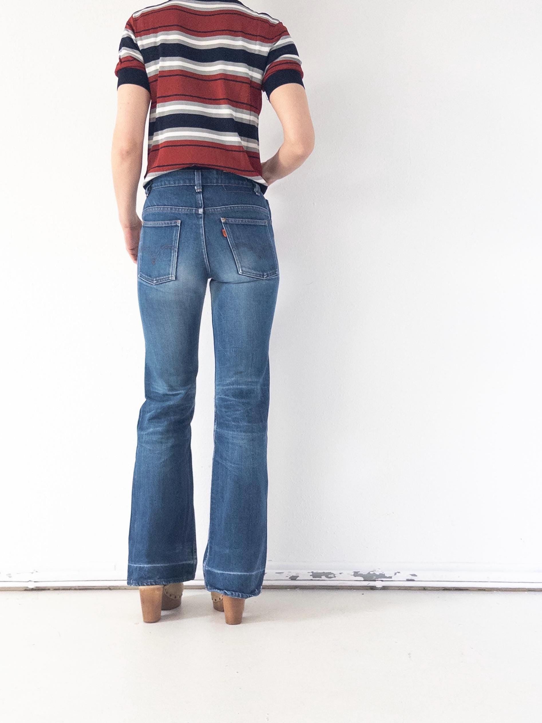 Gr. 25 70s Vintage Levis Schlaghose
