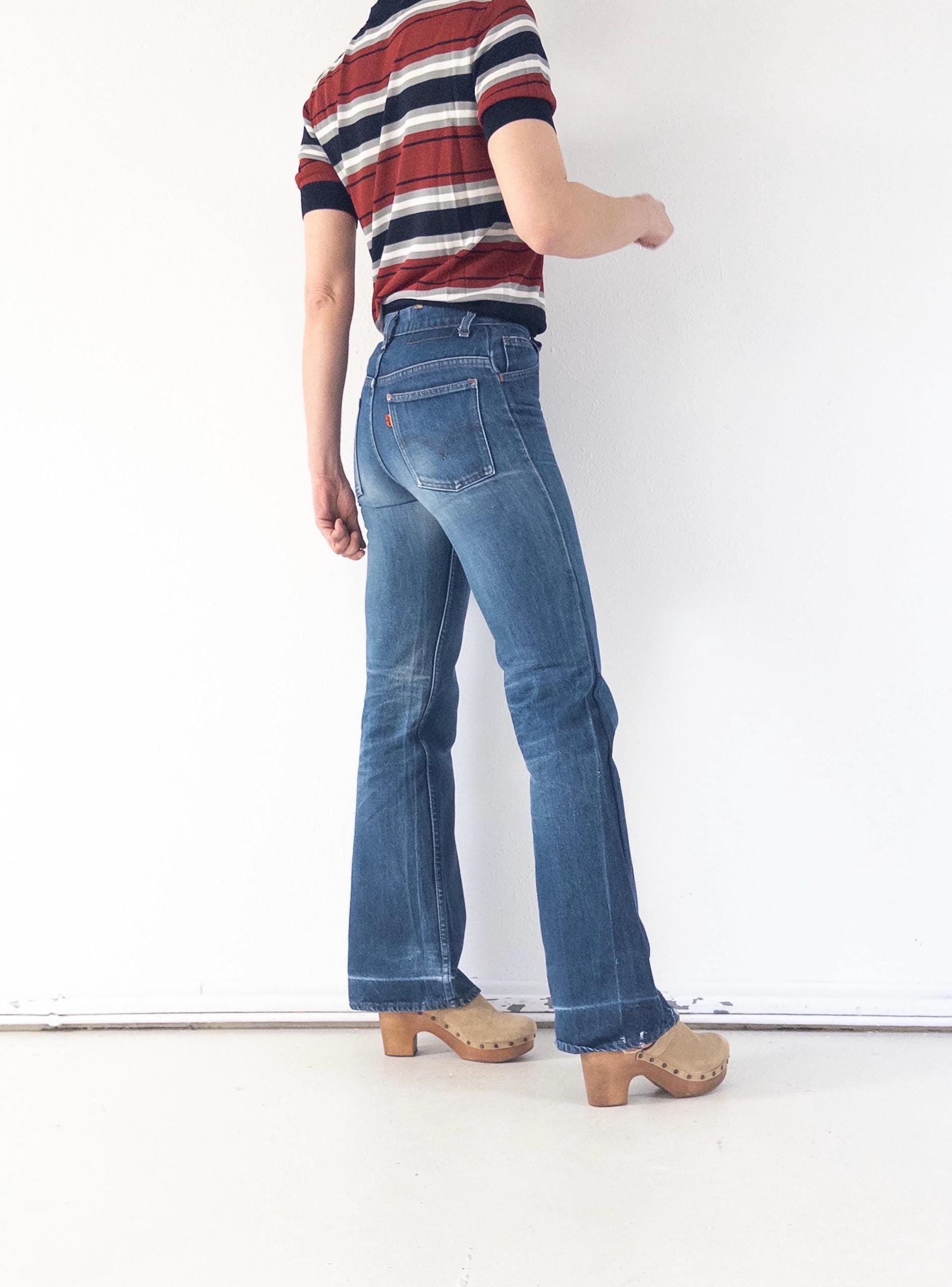 Gr. 25 70s Vintage Levis Schlaghose