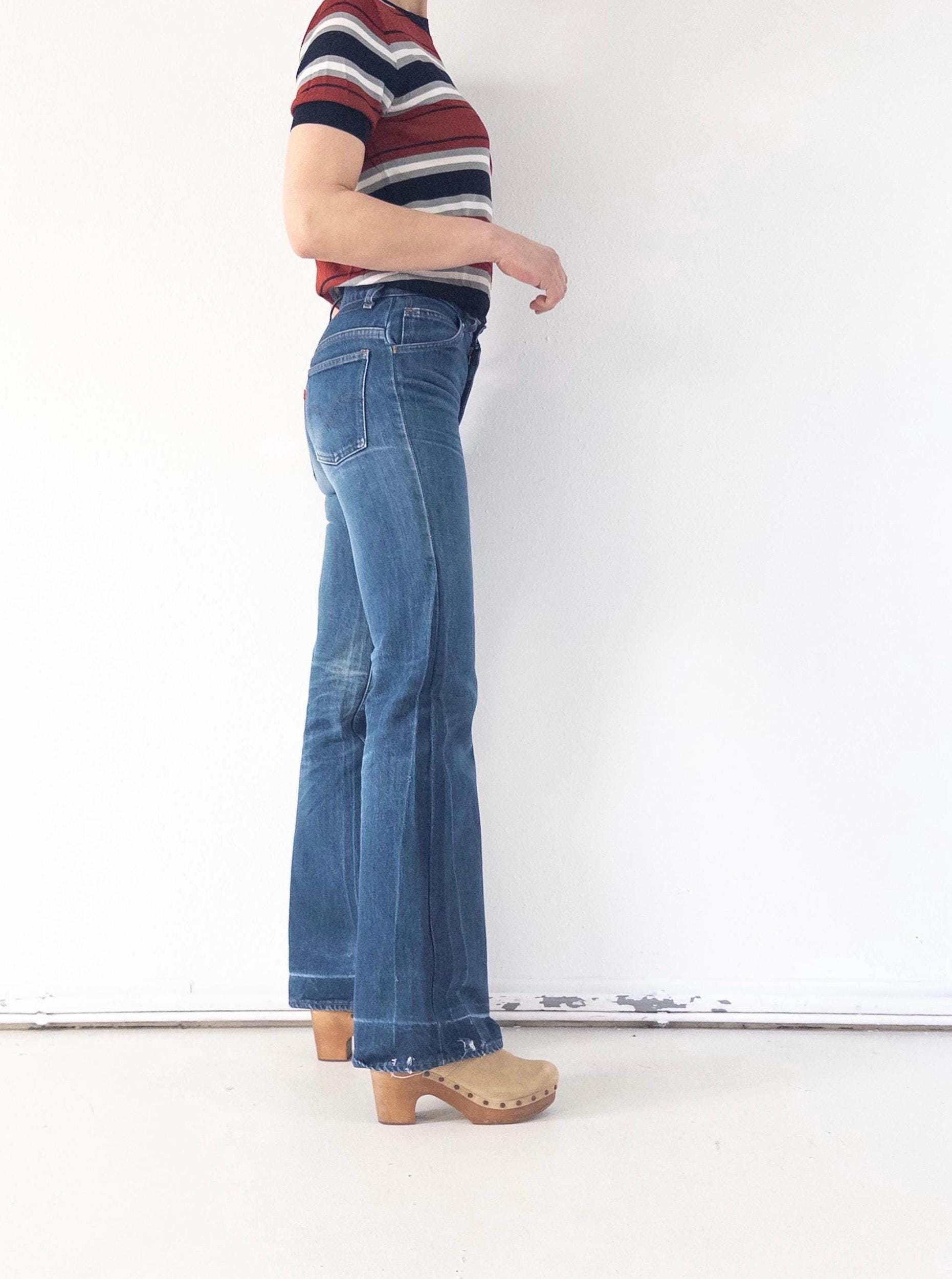 Gr. 25 70s Vintage Levis Schlaghose