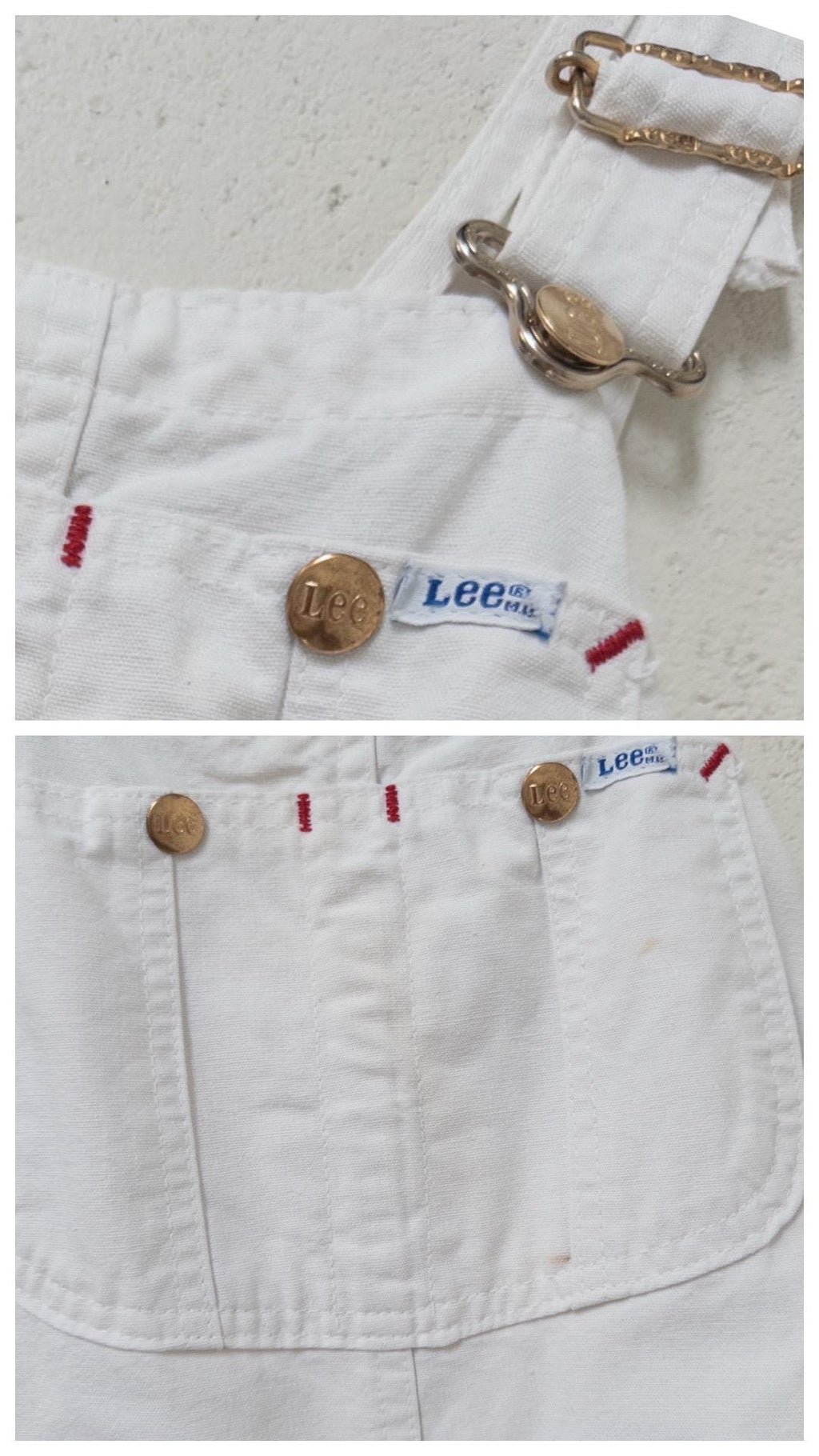 Gr. L - XL Lee Latzhose 70s Vintage Made in USA