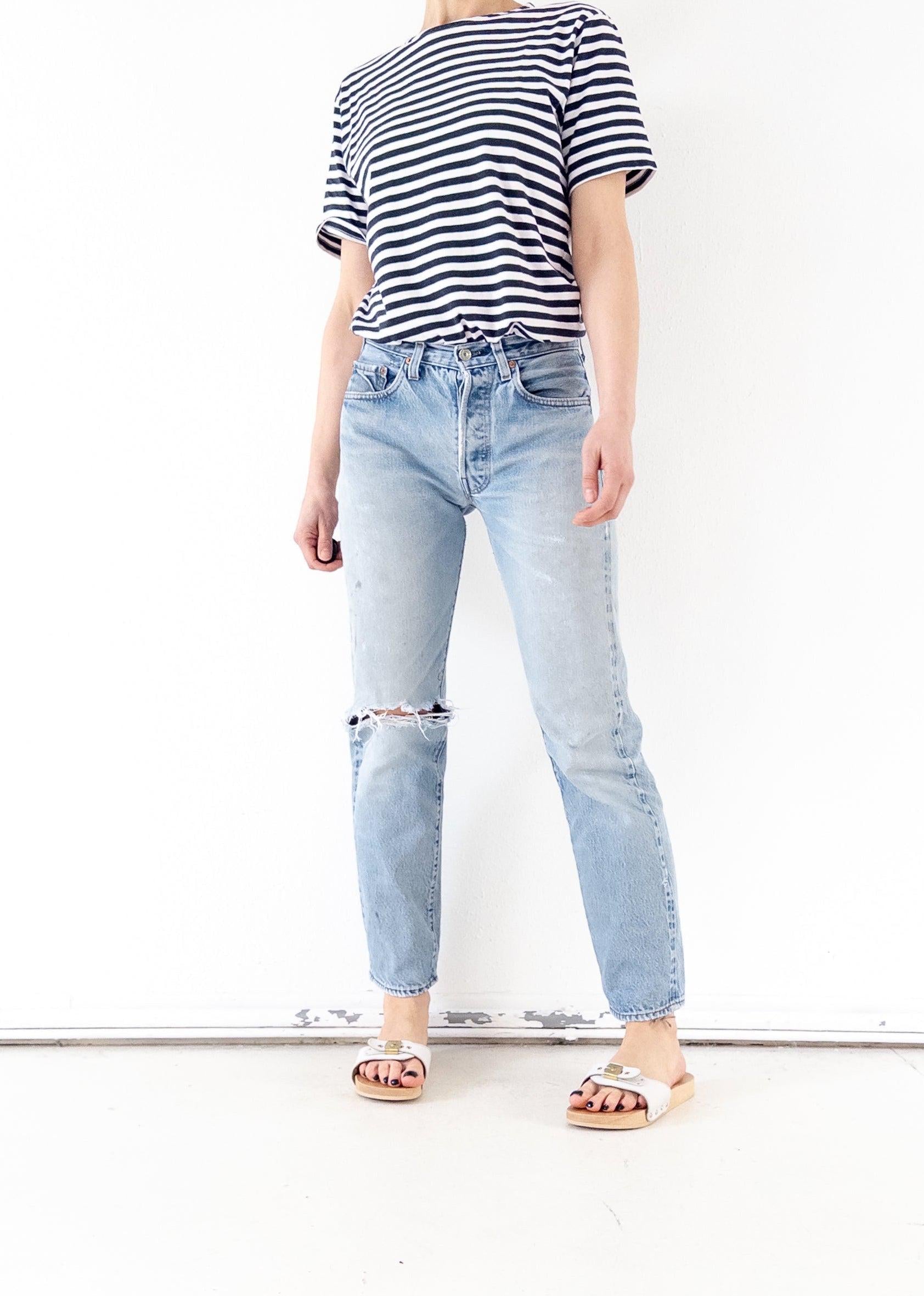 W27 Levis 501 Selvedge 80s Vintage Made in USA