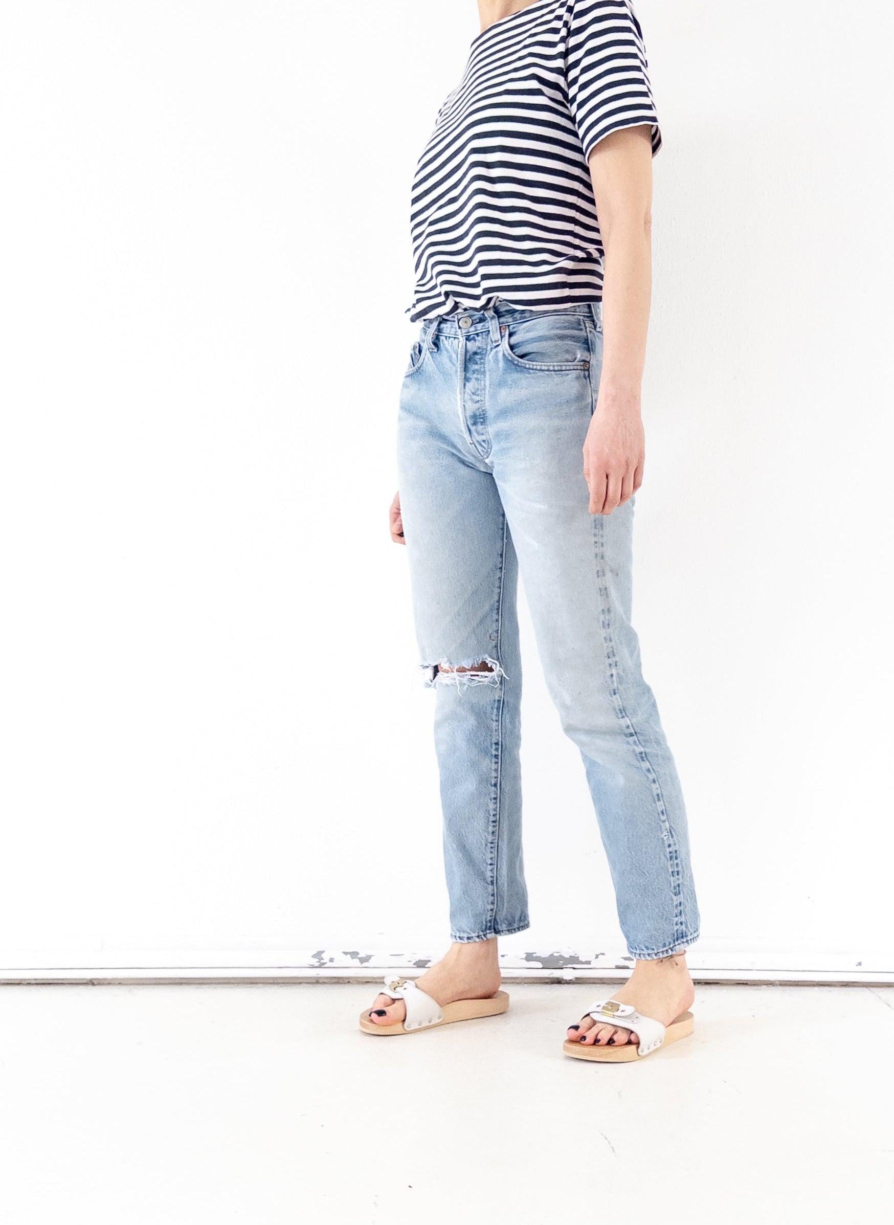 W27 Levis 501 Selvedge 80s Vintage Made in USA