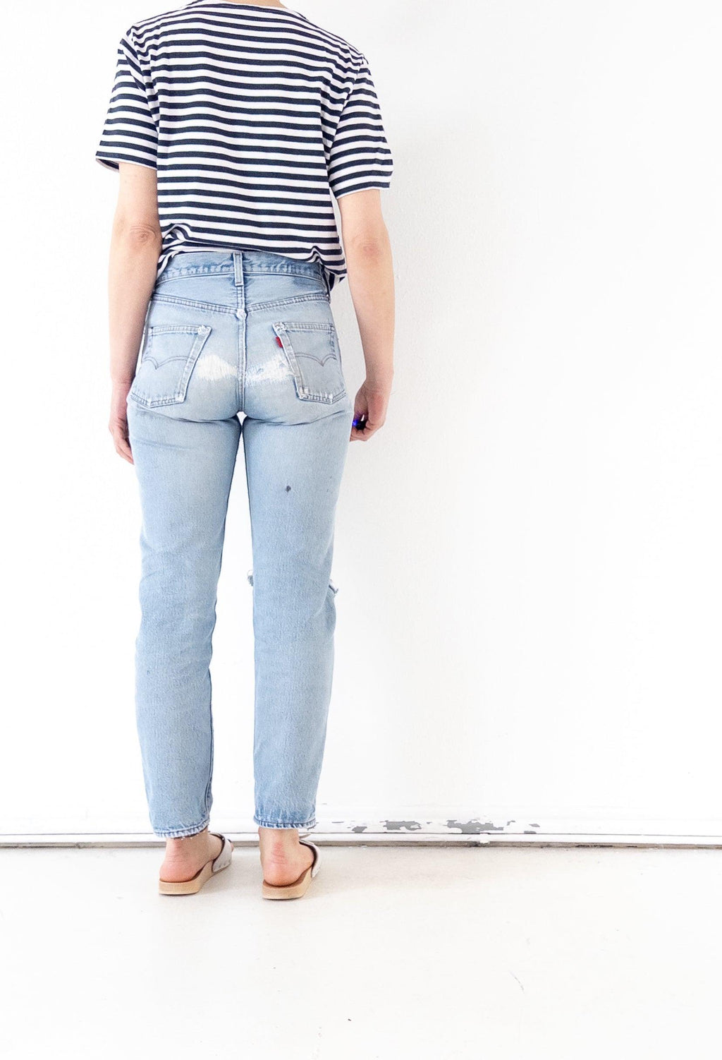 W27 Levis 501 Selvedge 80s Vintage Made in USA