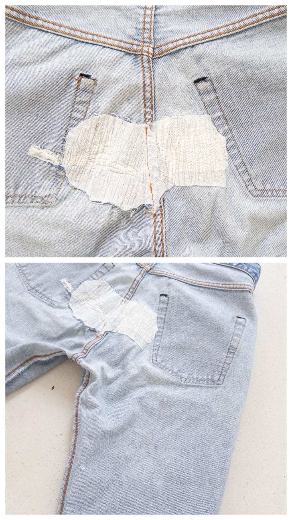 W27 Levis 501 Selvedge 80s Vintage Made in USA