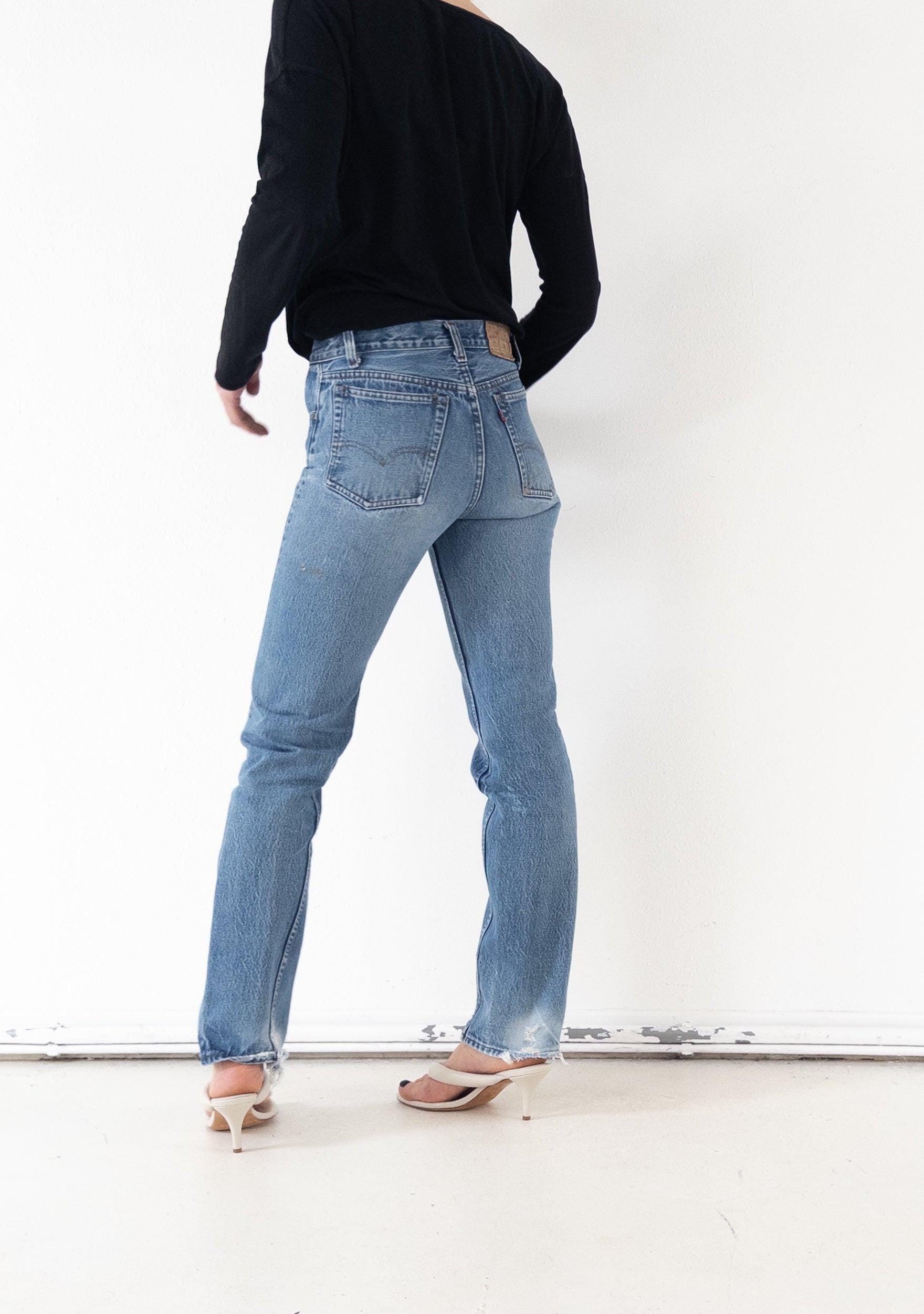 Gr. 25 - 26 Levis 701 Student 80s Vintage Made in USA