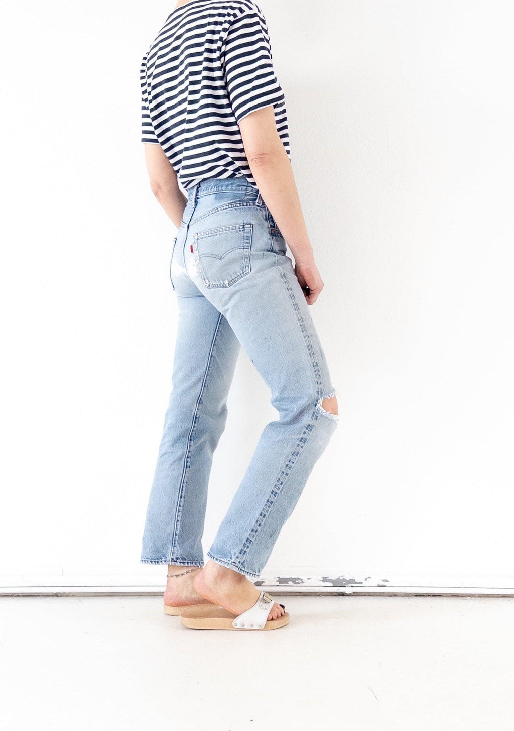 W27 Levis 501 Selvedge 80s Vintage Made in USA
