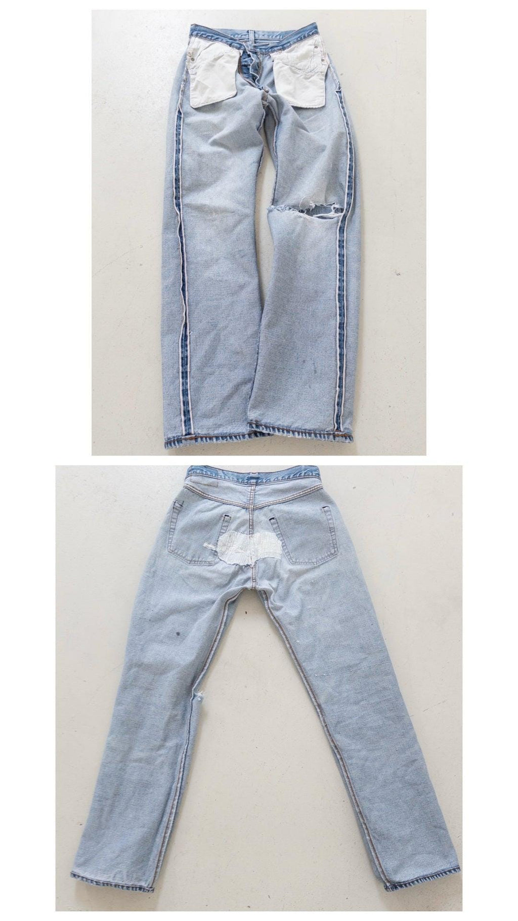 W27 Levis 501 Selvedge 80s Vintage Made in USA