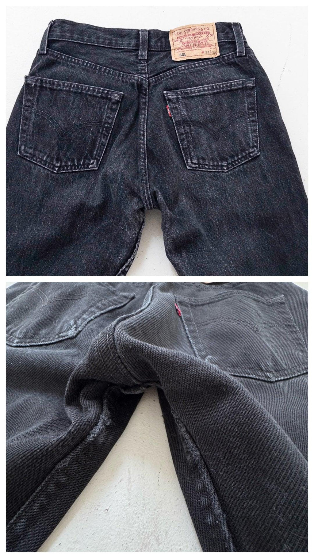 W25 Levis 501 90s Vintage Made in Poland