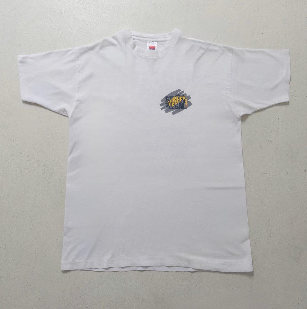 Size Xl Ss Sport Service Street Legal Drags Pomona Raceway T-Shirt – Nhra Graphic – 90S Vintage Made In Usa