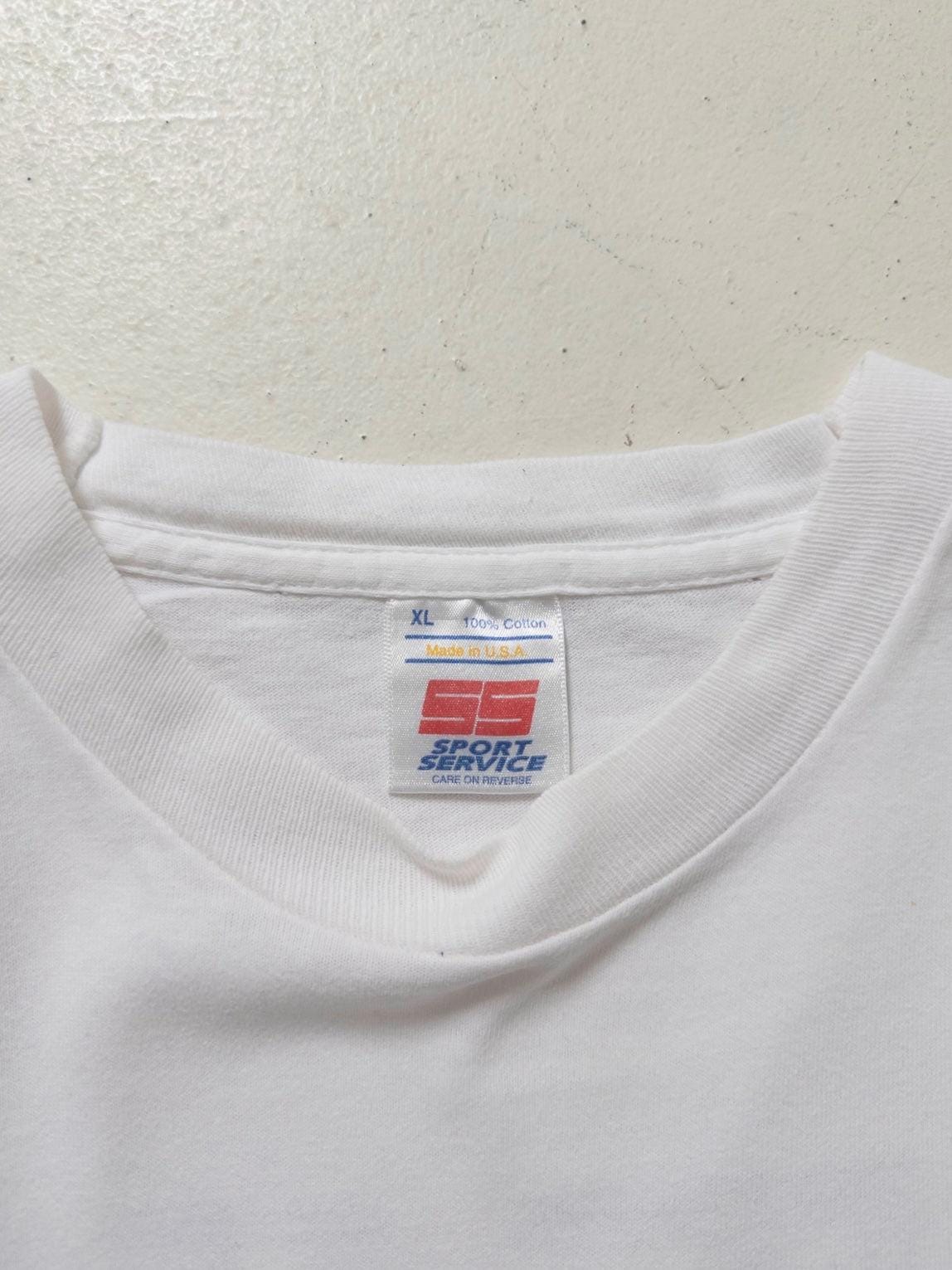 Size Xl Ss Sport Service Street Legal Drags Pomona Raceway T-Shirt – Nhra Graphic – 90S Vintage Made In Usa