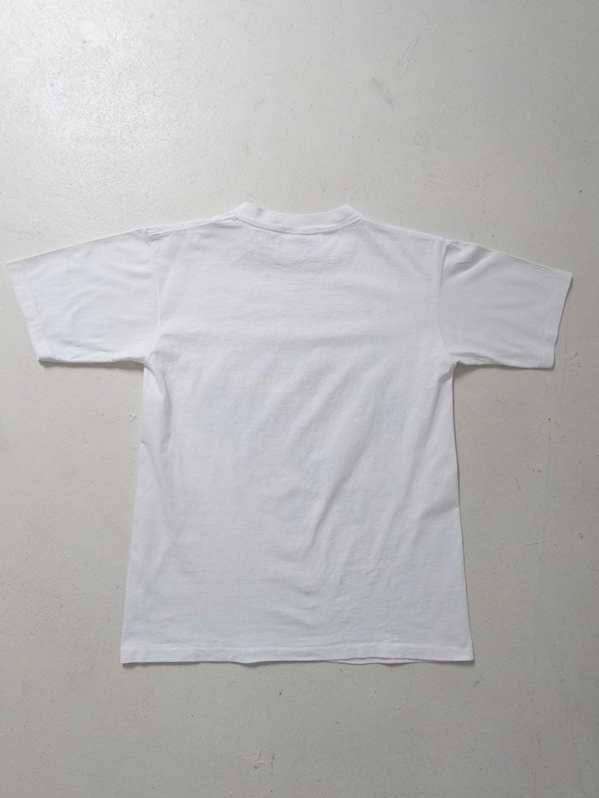 Size M - L Oneita Power-T Nascar Pontiac Pacesetters 200 Single Stitch T-Shirt 90S Vintage Made In Usa