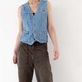 Gr. L Lee Jeansweste 70s Vintage Made in USA