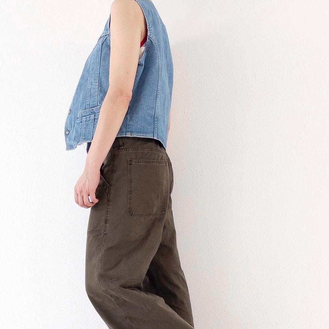 Gr. L Lee Jeansweste 70s Vintage Made in USA