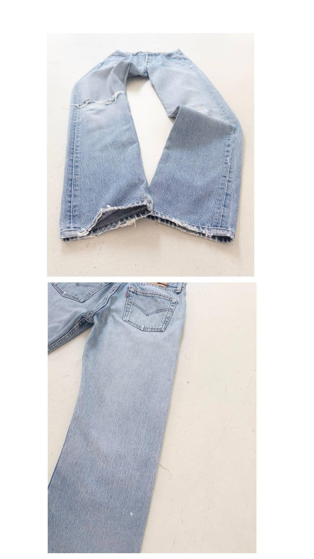 W27 L34 Levis 501 90s Vintage Made in Poland