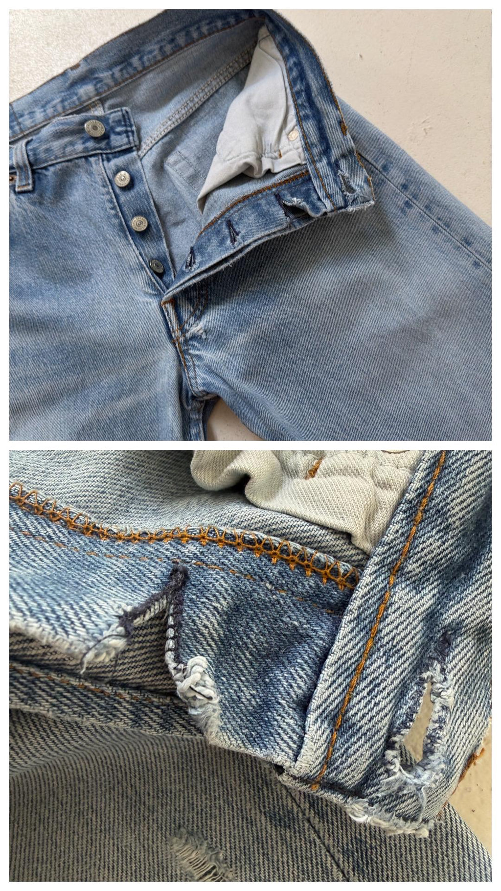 W27 L36 Levis 501 80s Vintage Made in USA
