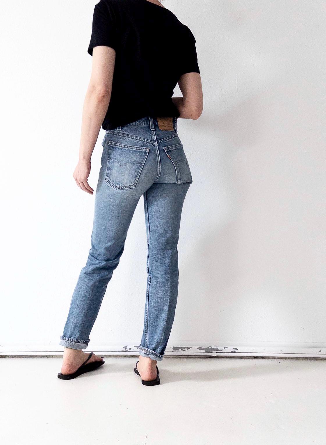W25-26 L32 Levis 505 80s Vintage Made in USA