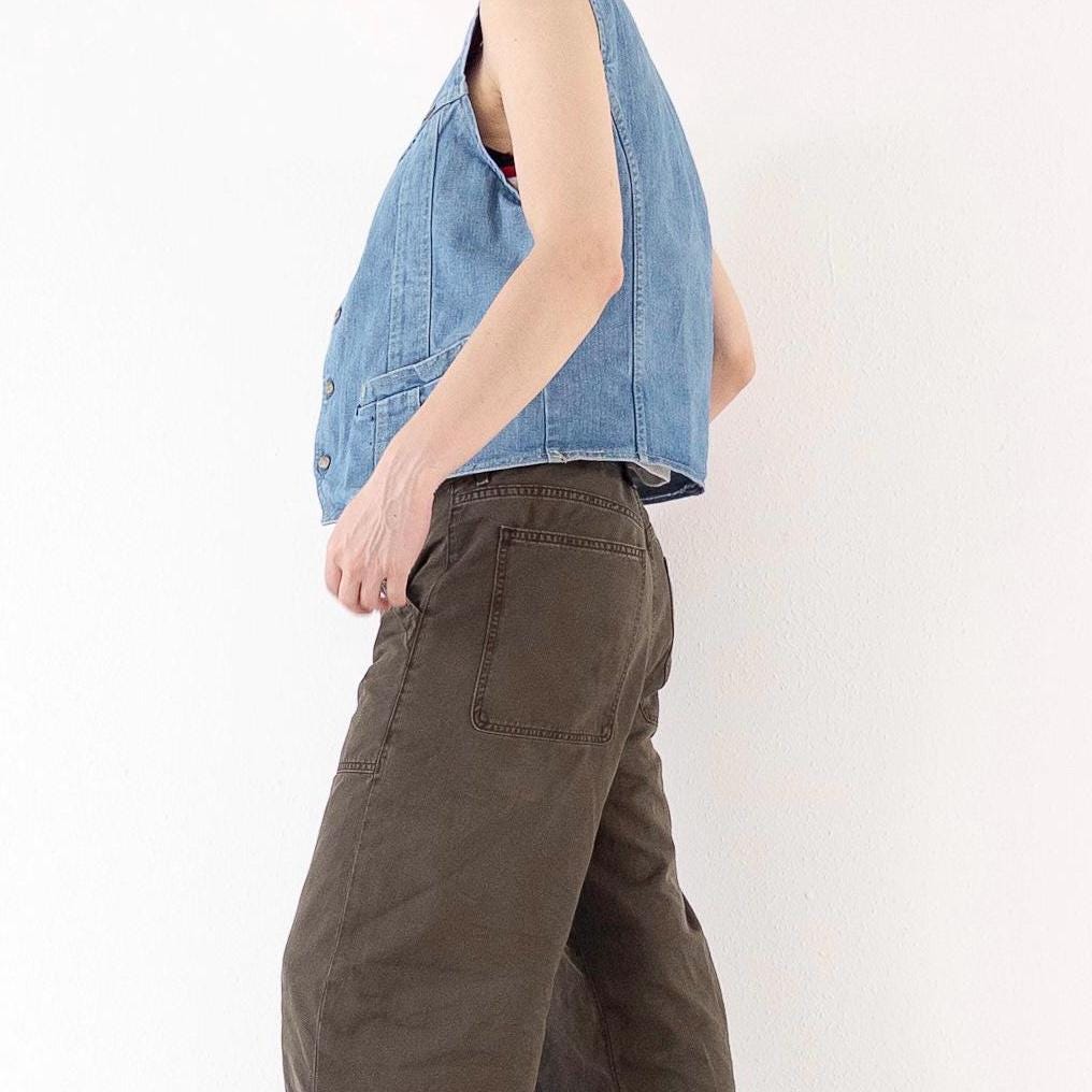 Gr. L Lee Jeansweste 70s Vintage Made in USA
