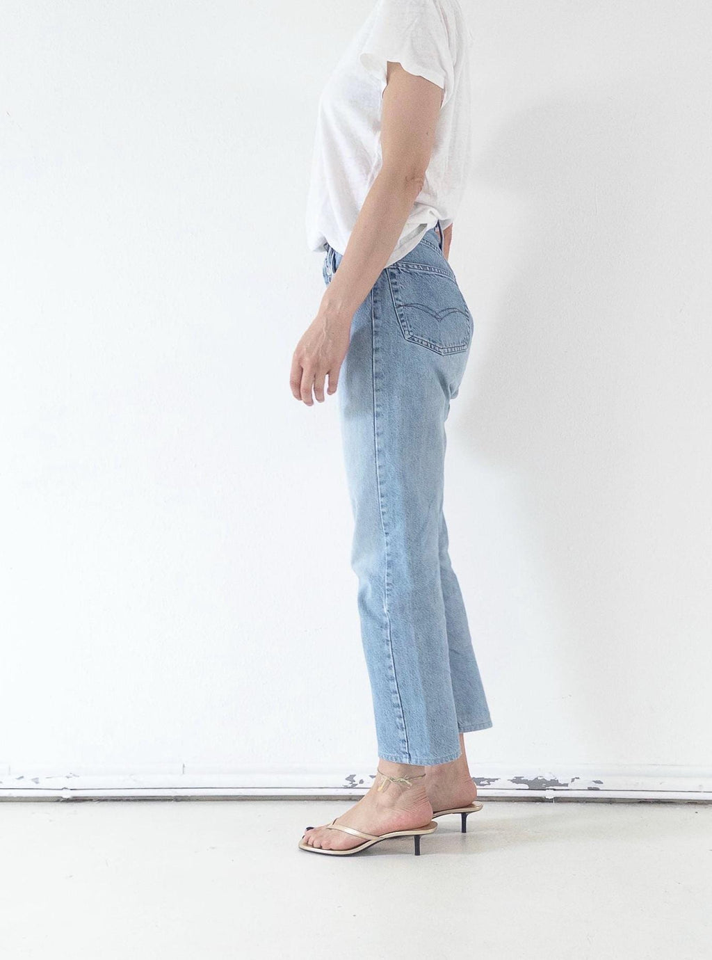 Vintage Replay 901 Jeans Damen W25 W29 | 90s Button Fly Denim Hose Made in Italy