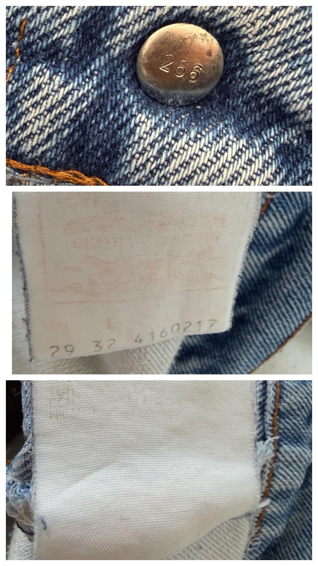 Vintage Levis 416 Jeans Damen W26 | 80s High Waist Denim | Made in Belgium | Orange Tab | Straight Leg | Light Distressed