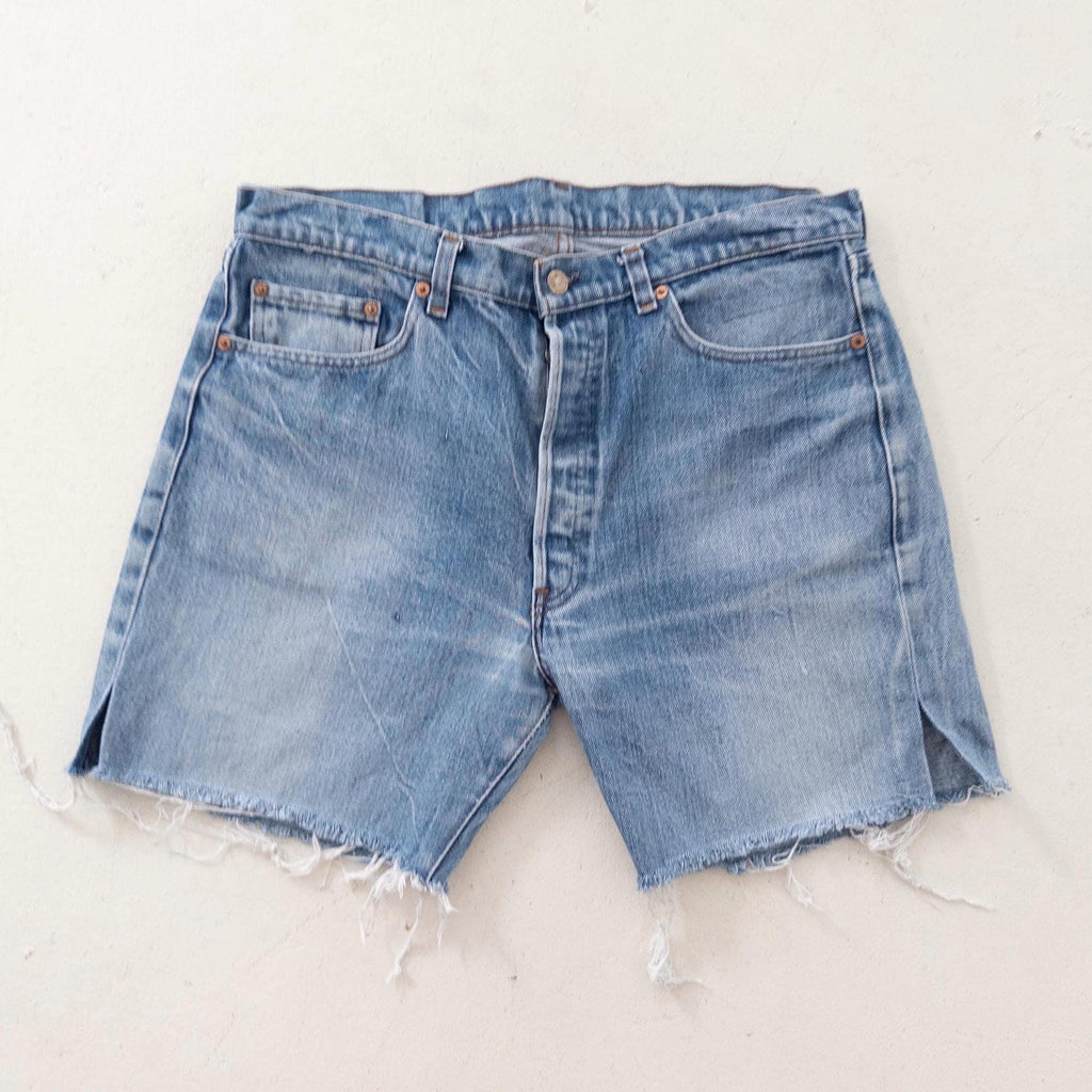 Gr. 34 Levis 501 Shorts 80s Vintage Made in France