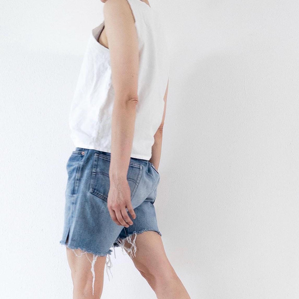 Gr. 34 Levis 501 Shorts 80s Vintage Made in France