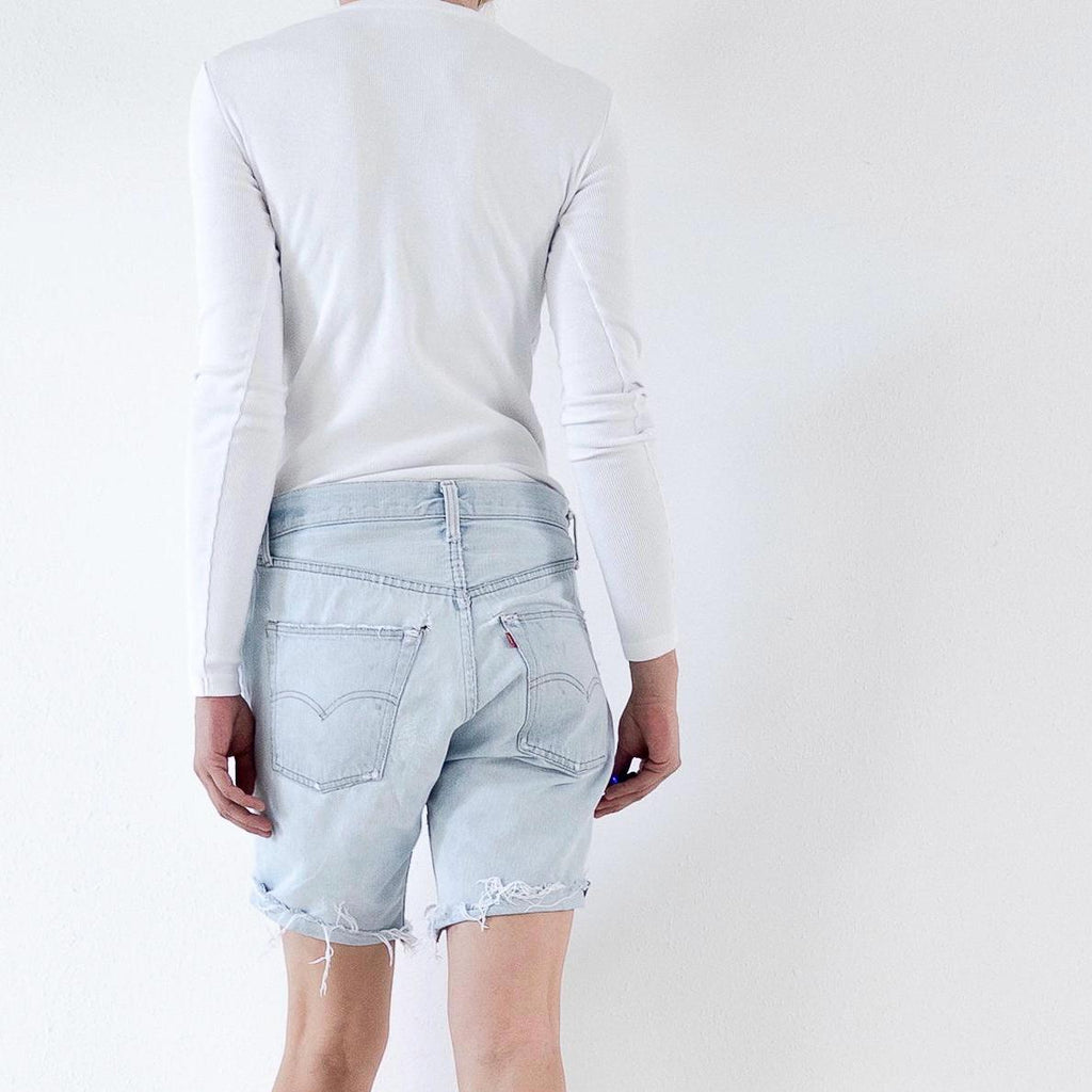 Gr. 30 - 31 Levis 501 Selvedge Shorts 70s Vintage